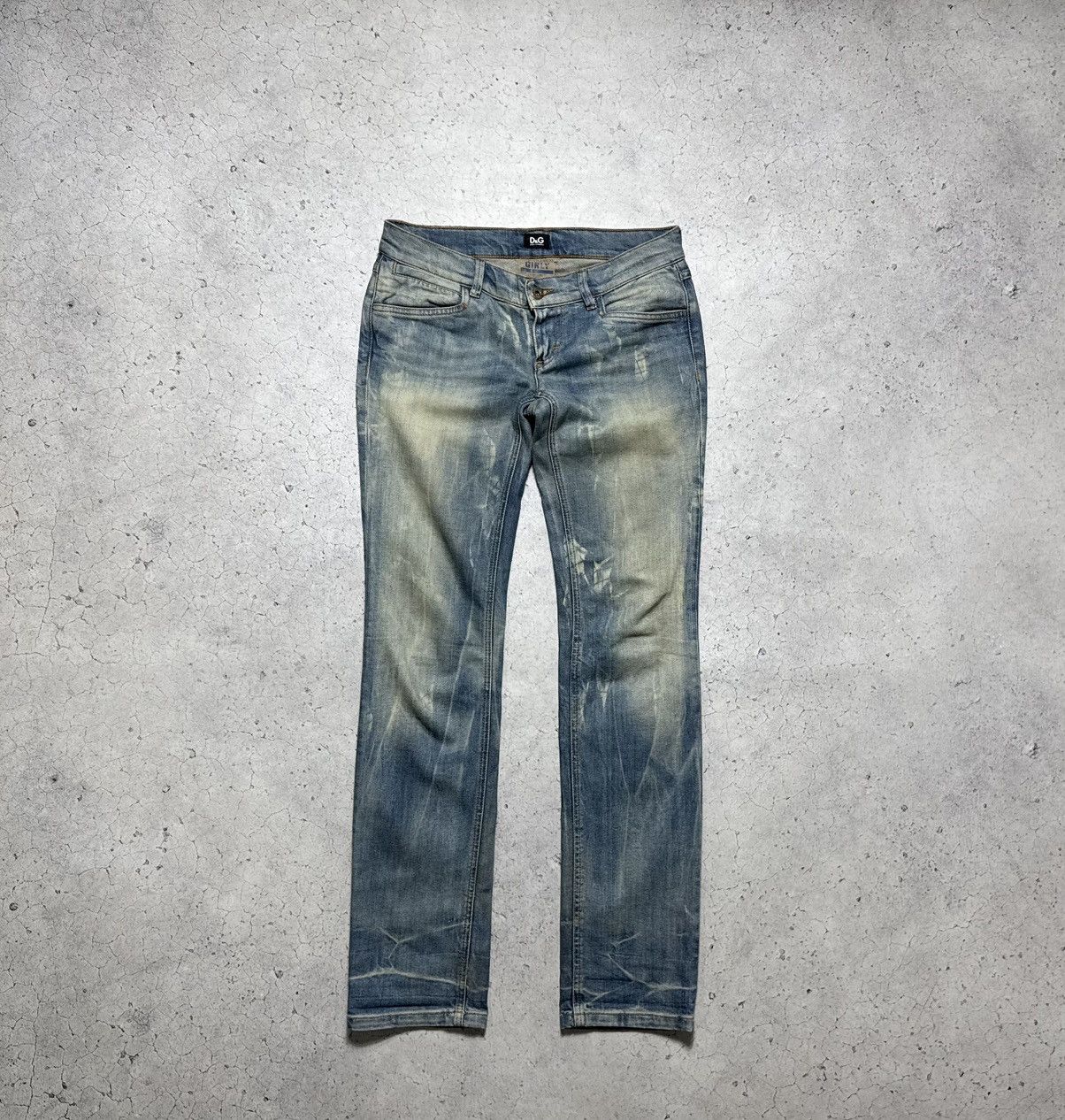 Dolce & Gabbana Dolce & Gabbana DG Luxury Denim Jeans Size 27 Vintage Size 27" / US 4 / IT 40 - 2 Thumbnail