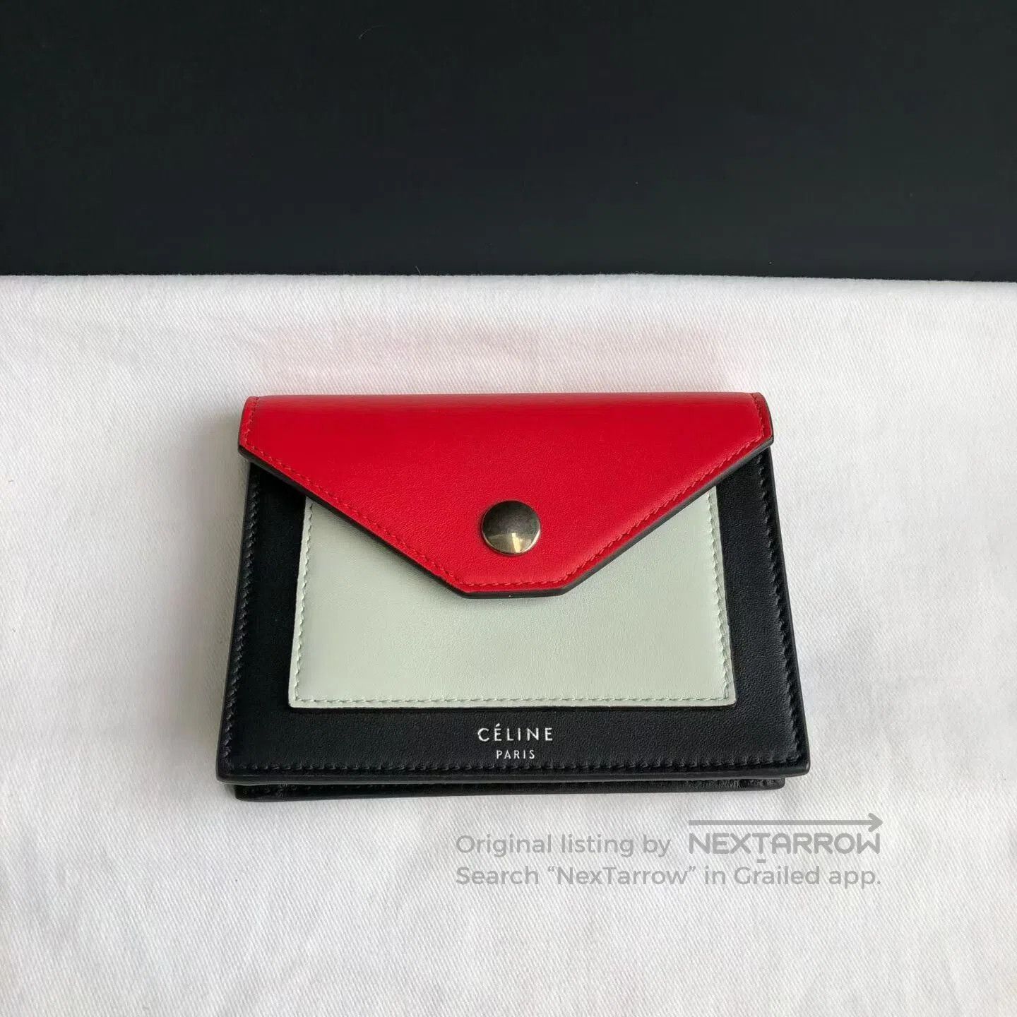 Celine CELINE Classic Colorblock Folding Card Case. Size ONE SIZE - 2 Thumbnail