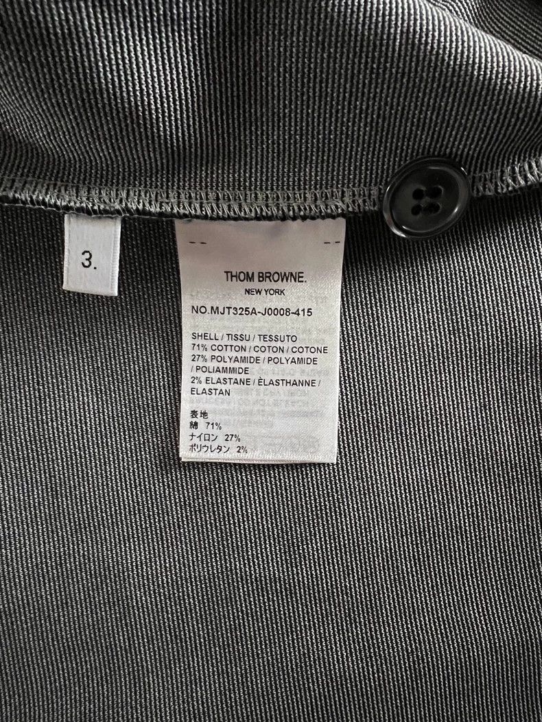 Thom Browne Thom Browne Size 3Sea Blue 4-Bar Knit Cardigan 2501-Nextarr Size US L / EU 52-54 / 3 - 8 Thumbnail