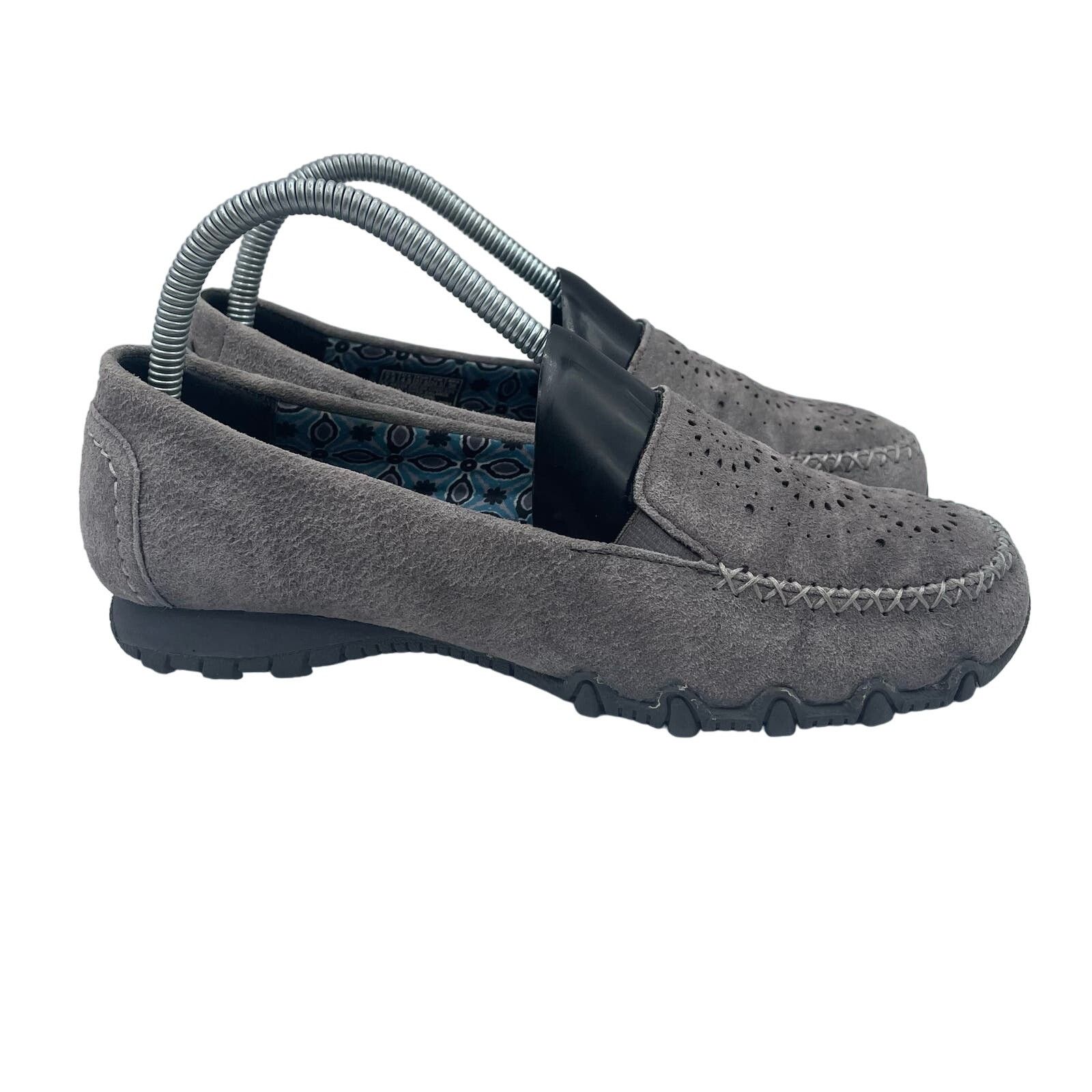 SKECHERS Skechers Relaxed Bikers Traffic Loafers Flats Charcoal 7.5 Size US 7.5 / IT 37.5 - 2 Thumbnail
