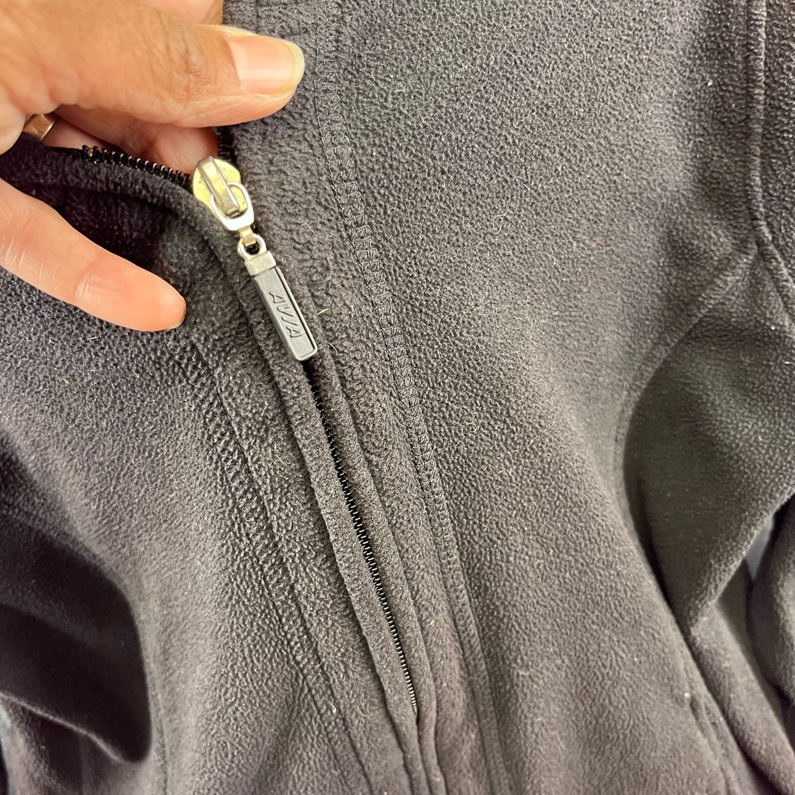 Other Malden Mills Polar Fleece Full Zip Jacket Women's XS Hooded Size XS / US 0-2 / IT 36-38 - 3 Thumbnail