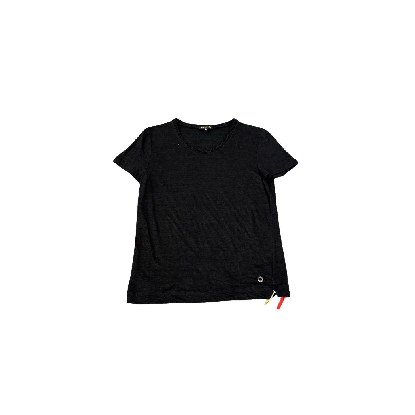 Loro Piana Loro Piana Linen Silk Metal Logo T-Shirt Size 46 Size US S / EU 44-46 / 1 - 1 Thumbnail