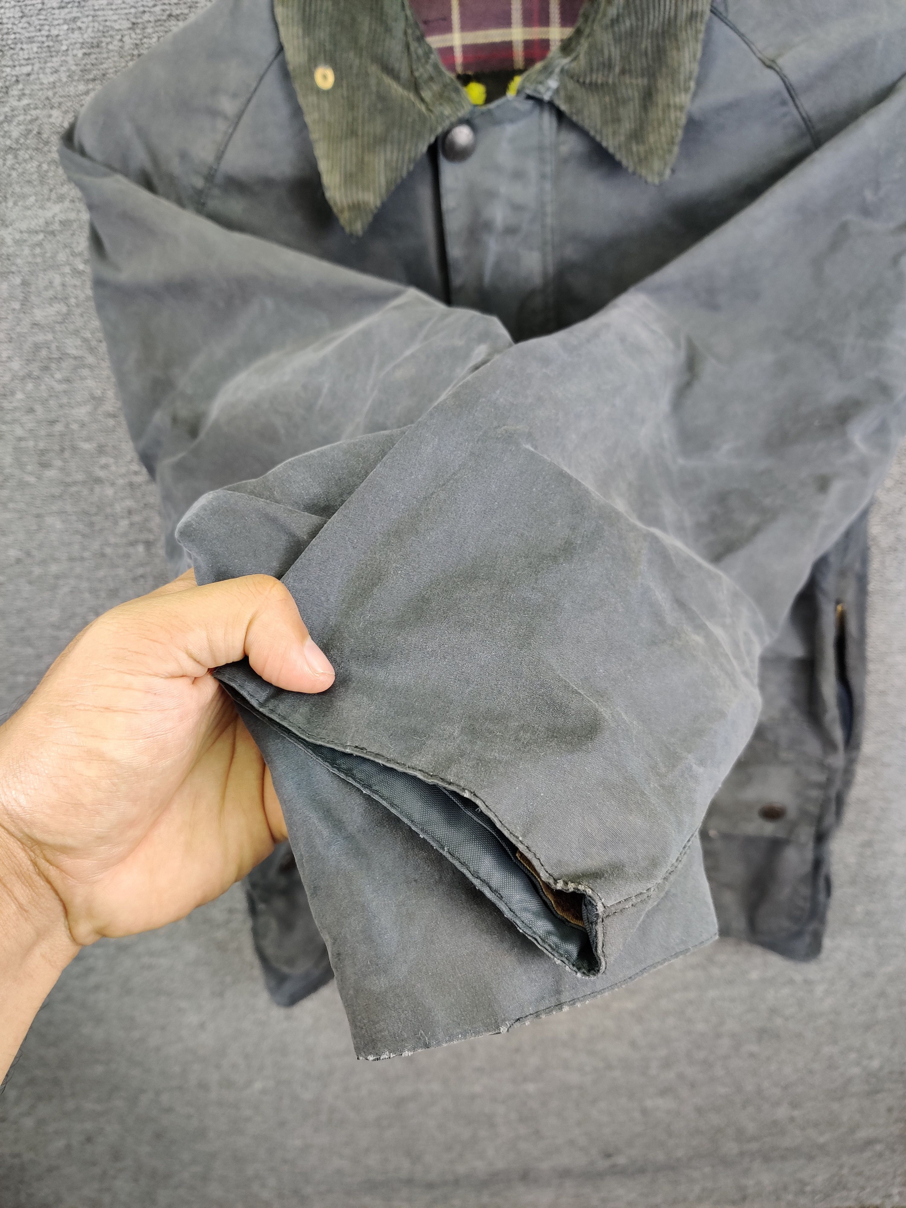 Barbour Vintage 90s Barbour Care Waxed Jacket Size US M / EU 48-50 / 2 - 11 Thumbnail