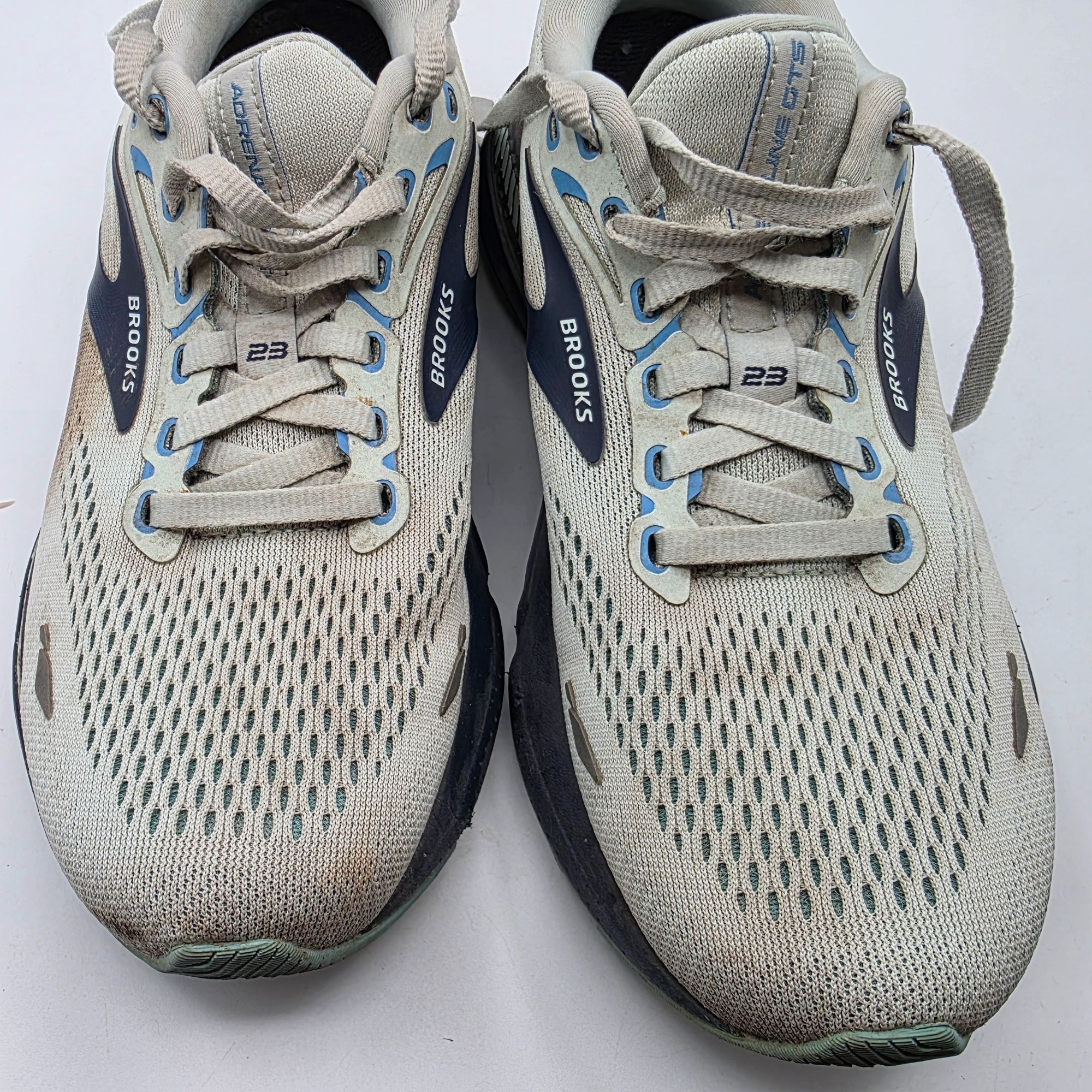 Brooks Brooks Adrenaline GTS 23 Womens Size 7.5 Running Shoes Gray Size US 7.5 / IT 37.5 - 10 Thumbnail