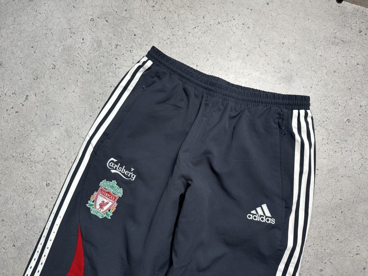 Adidas Adidas FC Liverpool Vintage Nylon Track Pants Football Size US 34 / EU 50 - 3 Thumbnail