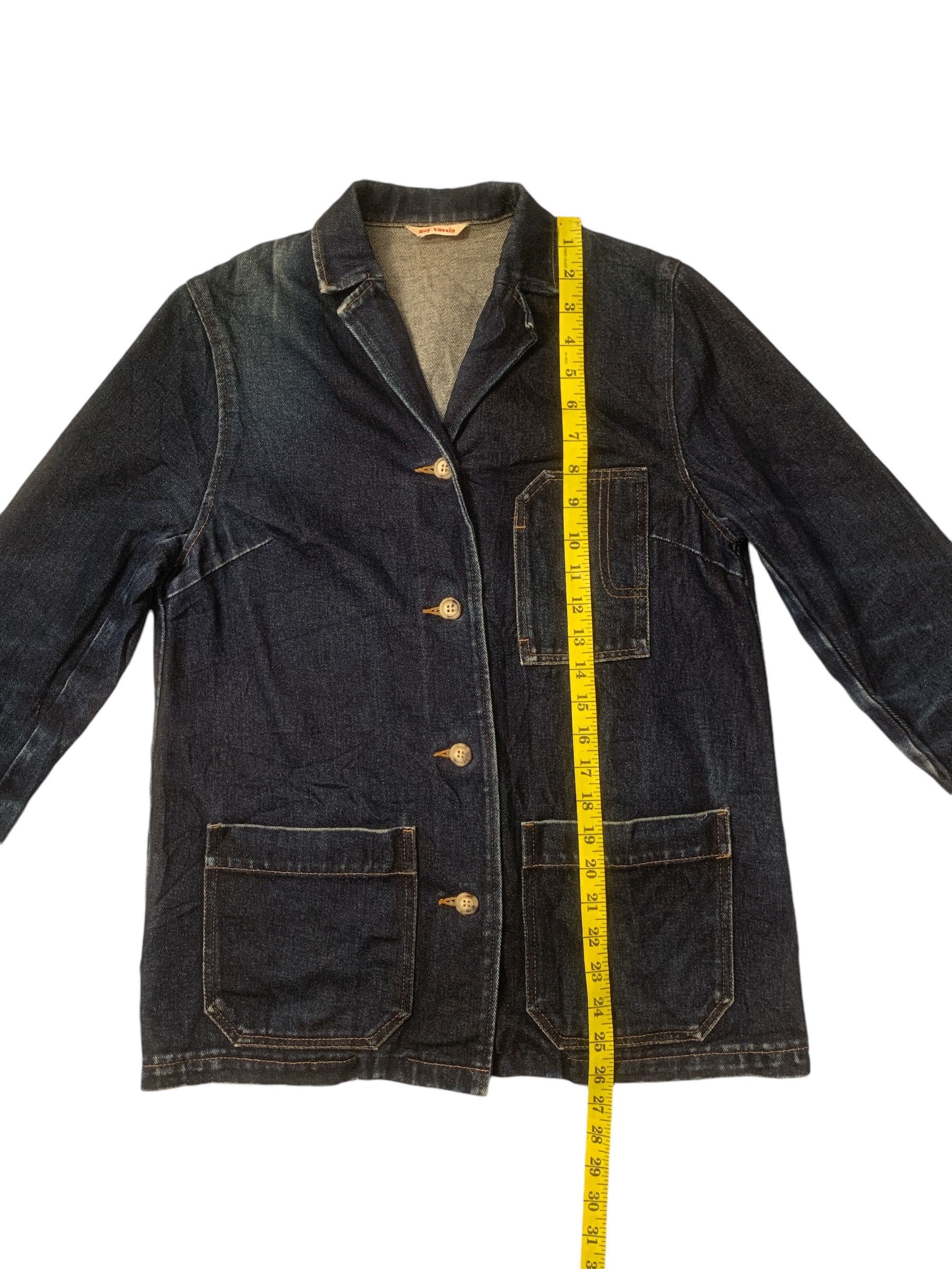Japanese Brand Rare Design Vintage Ray Cassin Denim Jackets Size M / US 6-8 / IT 42-44 - 9 Thumbnail