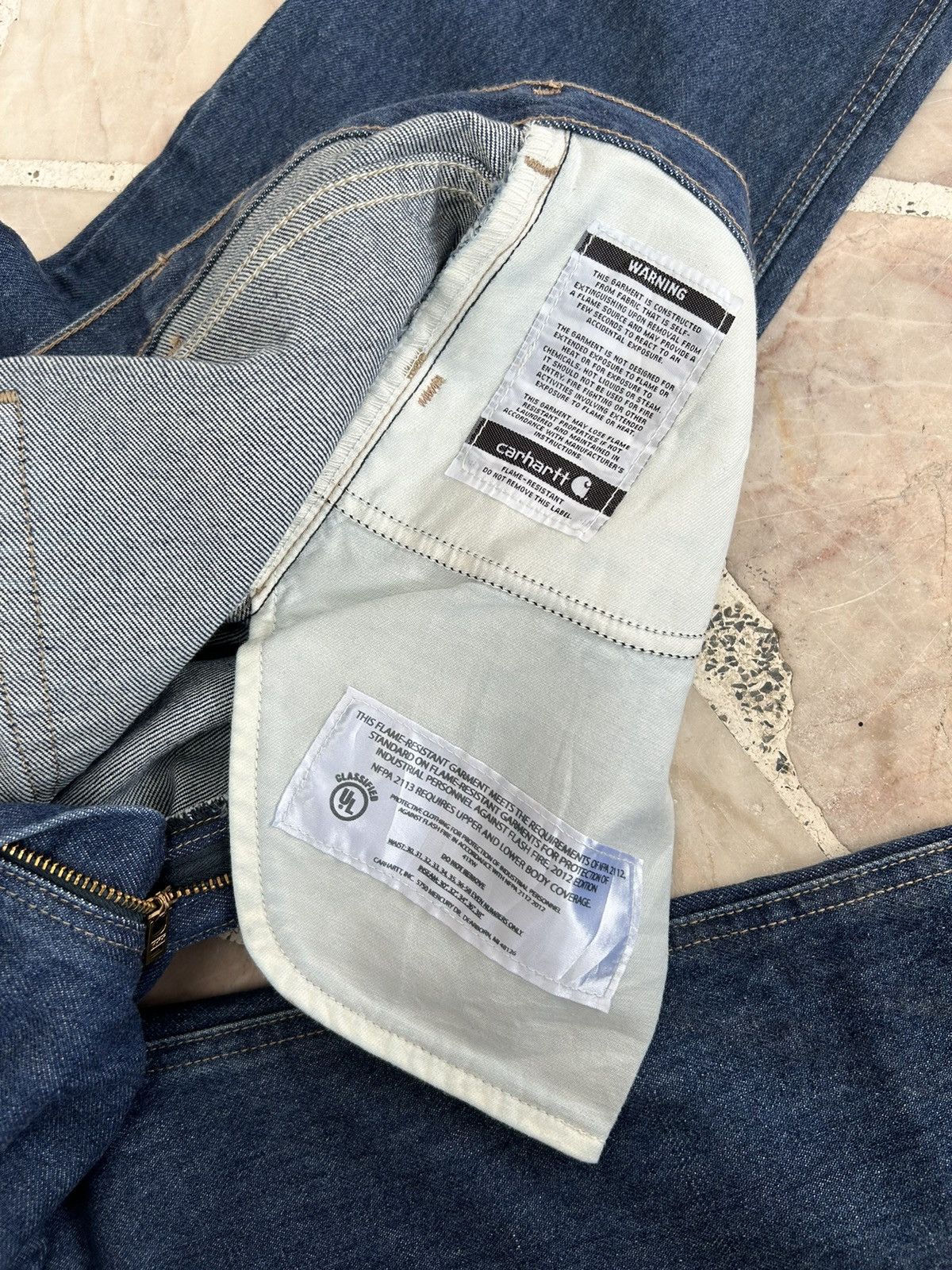 Carhartt NOS Carrhart denim fr jeans Size US 44 / EU 60 - 12 Thumbnail