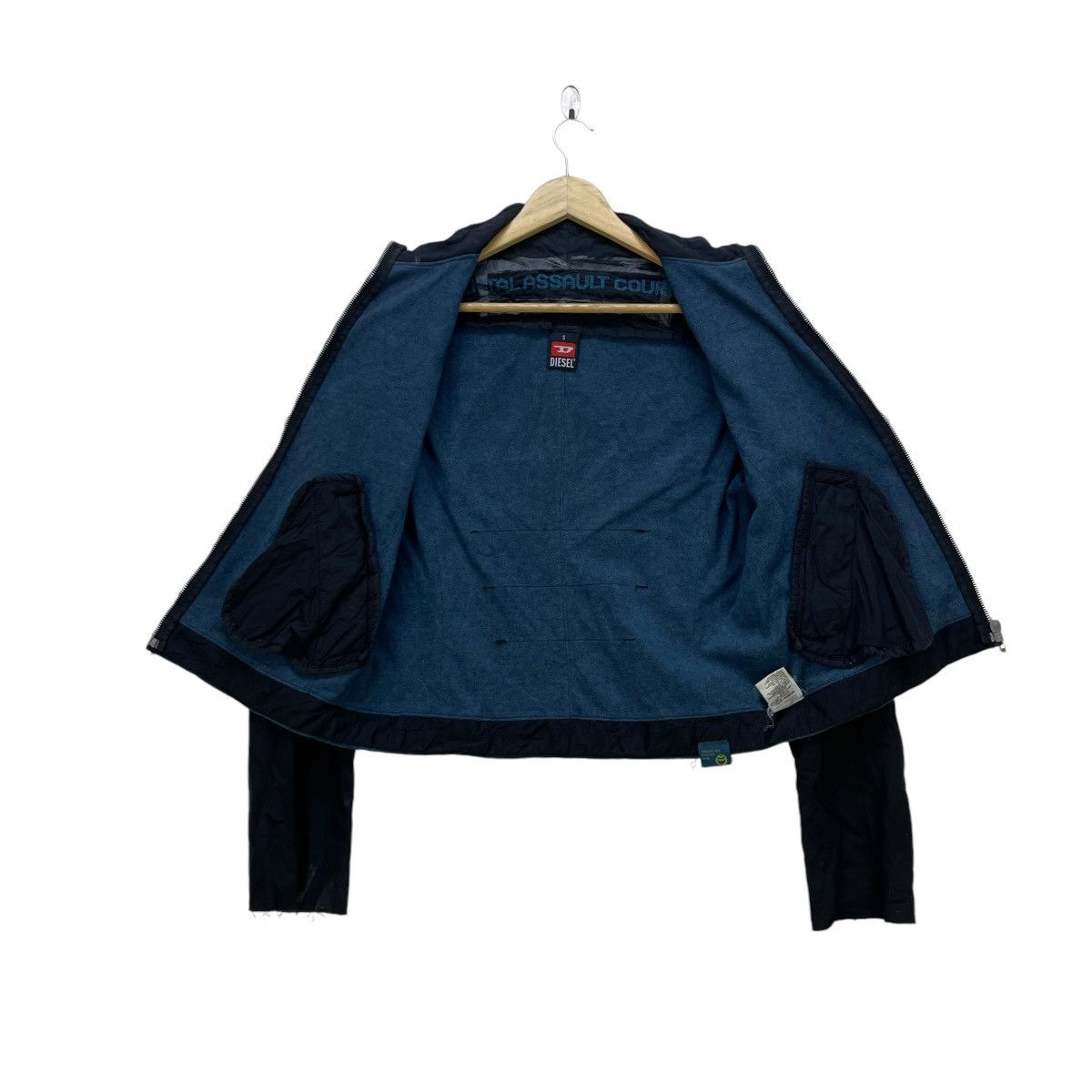 Diesel Vintage Diesel Crop Jacket Size S / US 4 / IT 40 - 2 Thumbnail