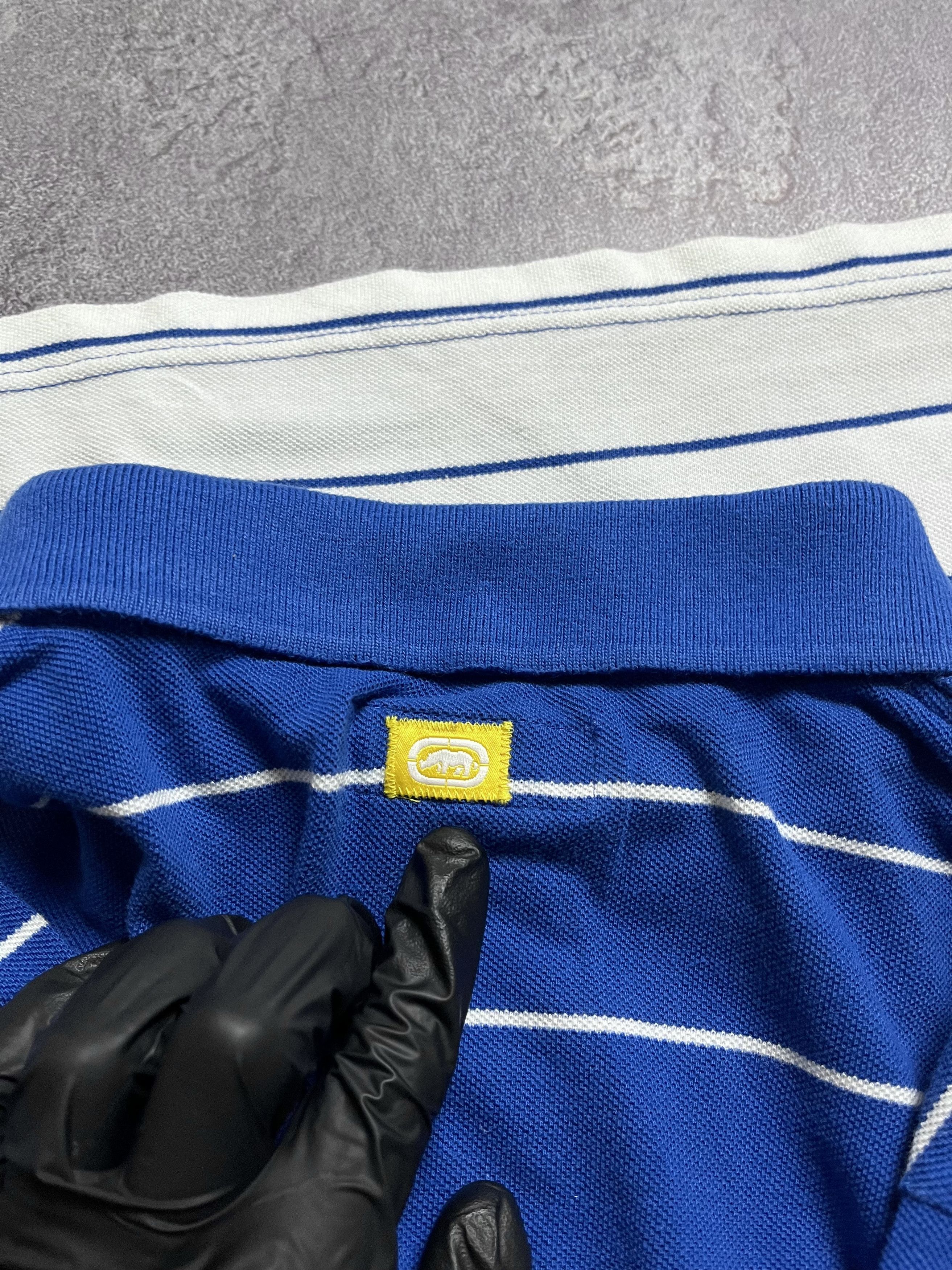 Ecko Unltd. Vintage Polos Ecko Unltd Big Logo Striped Mens M Size US M / EU 48-50 / 2 - 6 Thumbnail