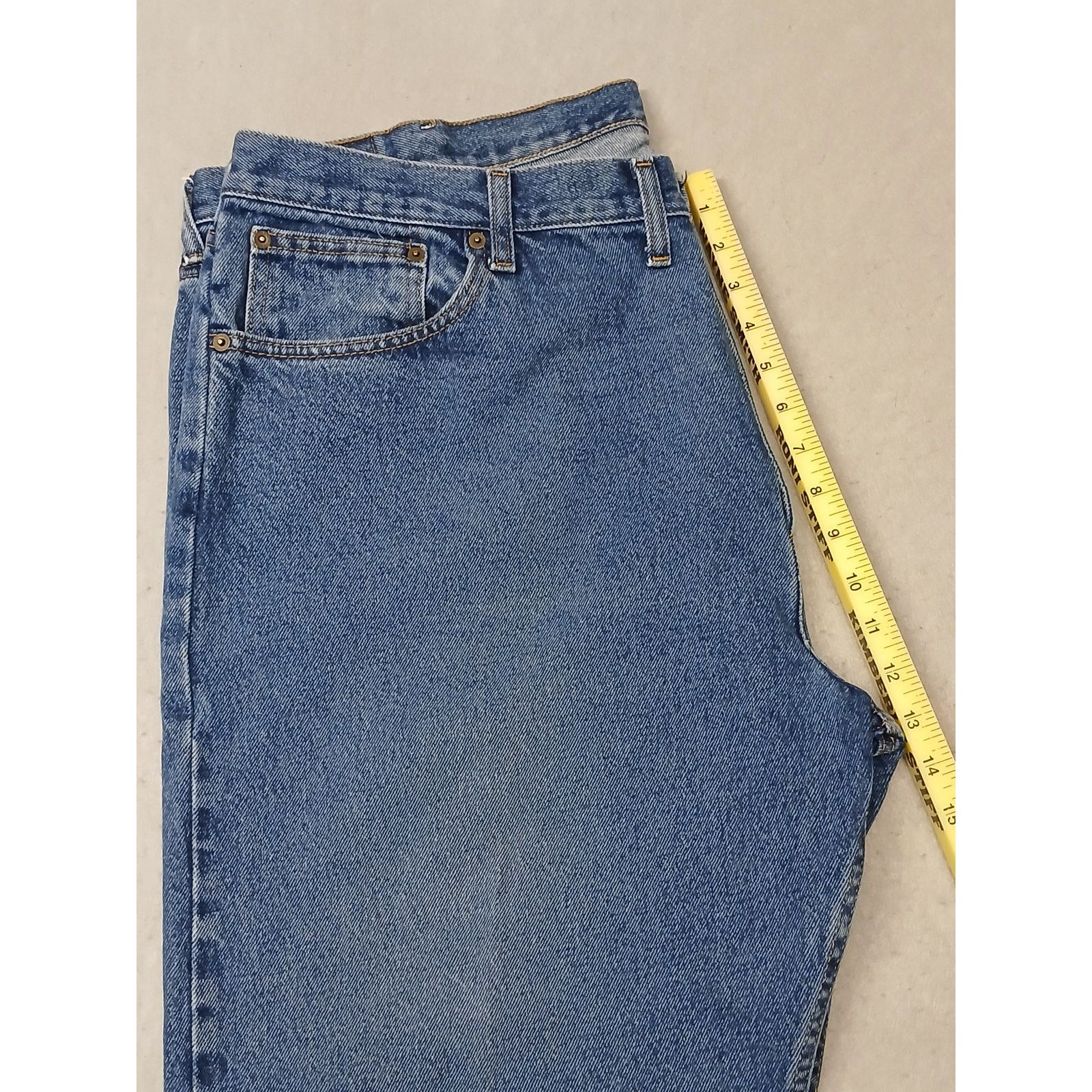 Other Magellan (44x30) Men's Straight Leg Blue Denim Jeans Size US 44 / EU 60 - 6 Thumbnail