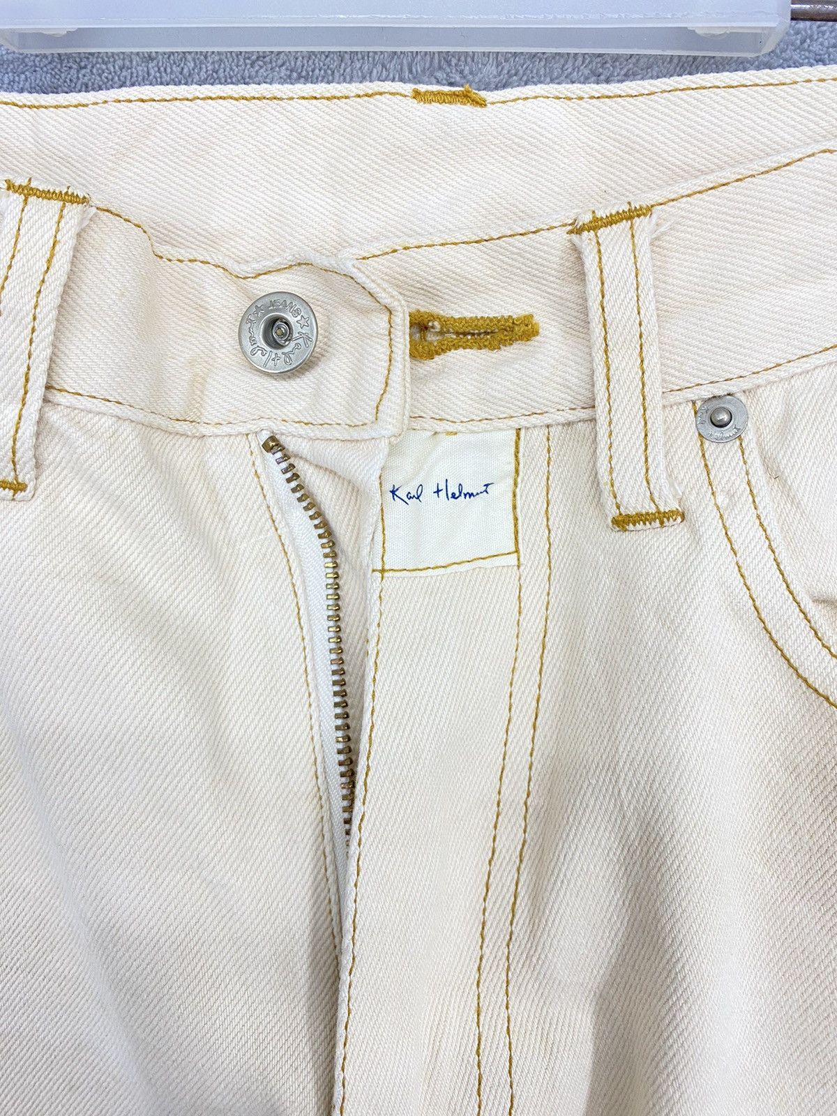 Japanese Brand × Karl Helmut Old KARL HELMUT Patches Karl In Pocket Denim Size US 29 - 8 Thumbnail