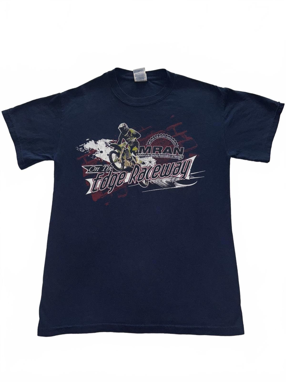 Gildan MRAN Edge Raceway T-Shirt - Motorcycle Racing Graphic Size US S / EU 44-46 / 1 - 1 Thumbnail