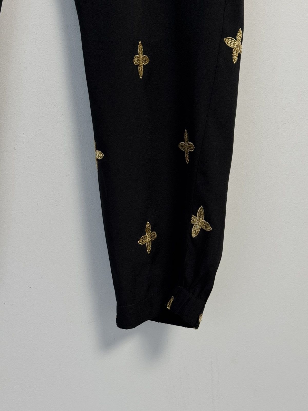 Juicy Couture Juicy Couture Womens Pants Size M Black Crepe Jogger Size 32" / US 10 / IT 46 - 7 Thumbnail