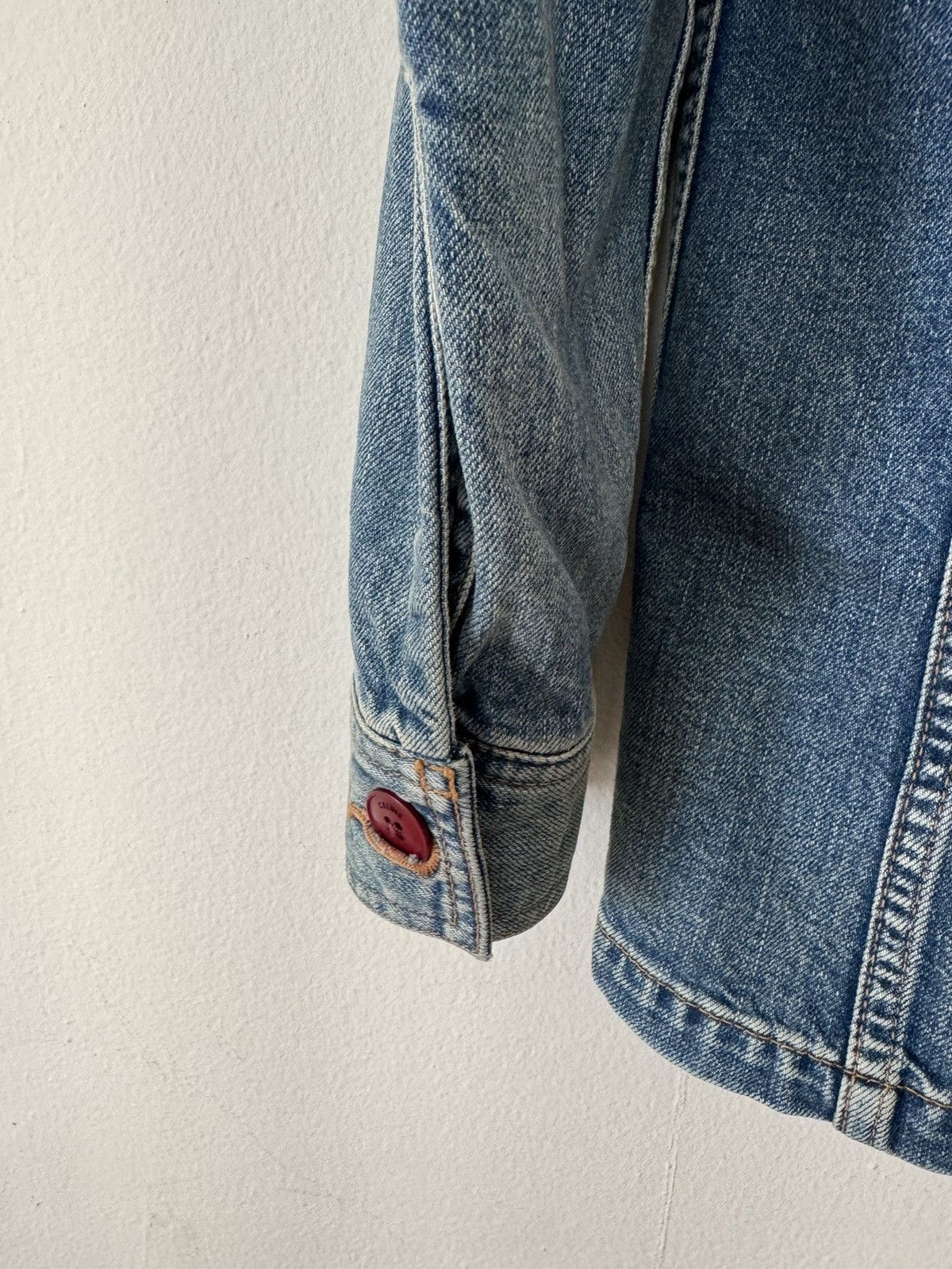 Celine × Hedi Slimane Runway — Celine Safari Denim Jacket Size US S / EU 44-46 / 1 - 13 Thumbnail