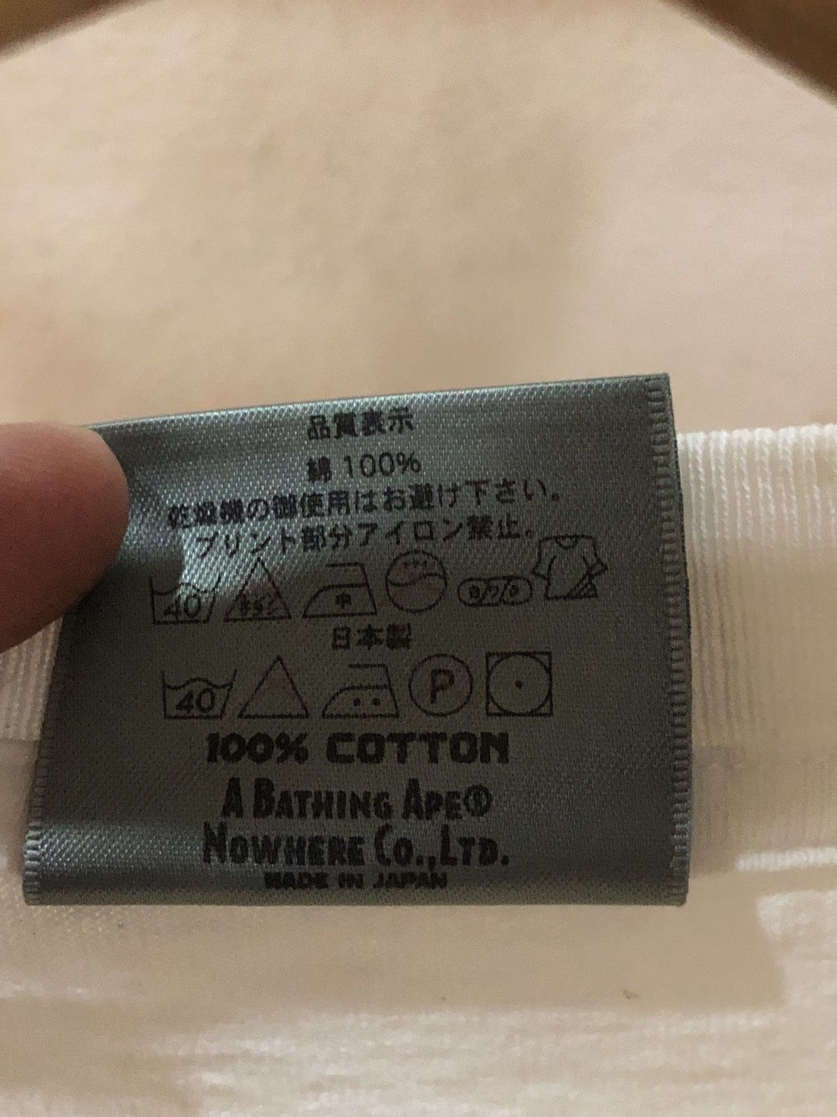 Bape OG 2005 A Bathing Ape Alphabets i Tshirts Size US M / EU 48-50 / 2 - 5 Thumbnail