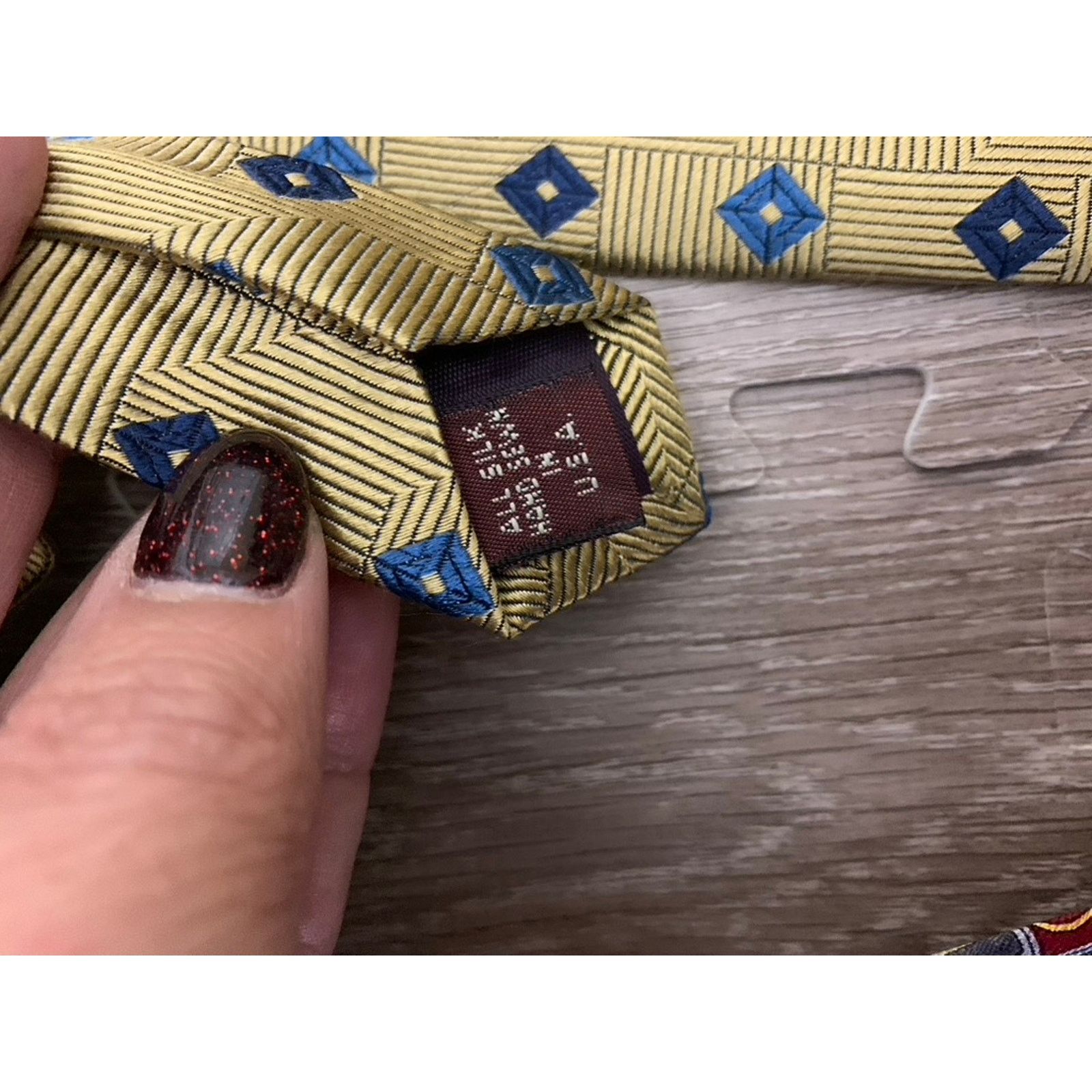 Jos. A. Bank Lot of 5 Jos A Bank Corporate Collection Silk Ties Geometric Size ONE SIZE - 5 Thumbnail