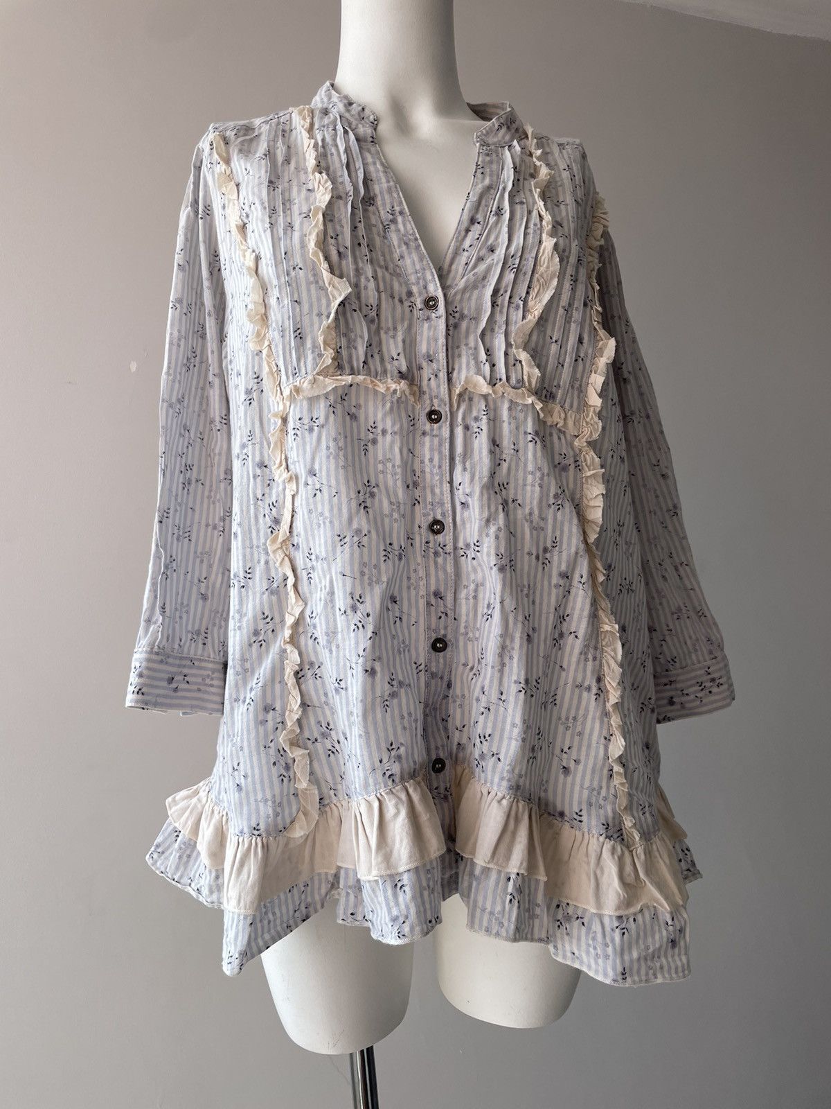 Vintage Mark and spencer shirt Size L / US 10 / IT 46 - 5 Thumbnail