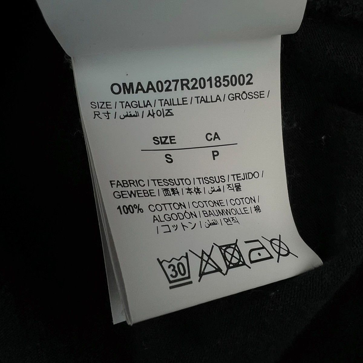 Off-White Off-White Tape Arrows Black T Shirt Size US S / EU 44-46 / 1 - 6 Thumbnail