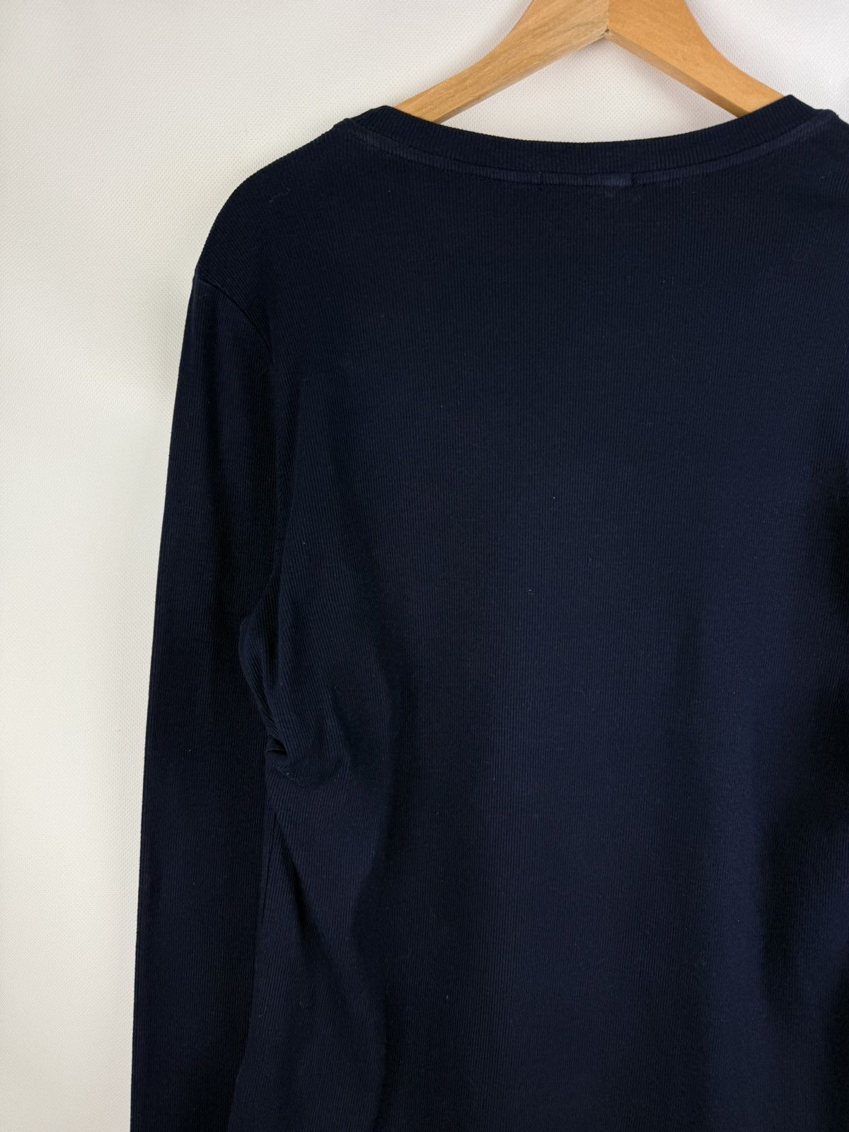 Agolde Agolde Men’s Long Sleeve Rib Crew Neck Tee T Shirt USA Made Size US XL / EU 56 / 4 - 17 Thumbnail