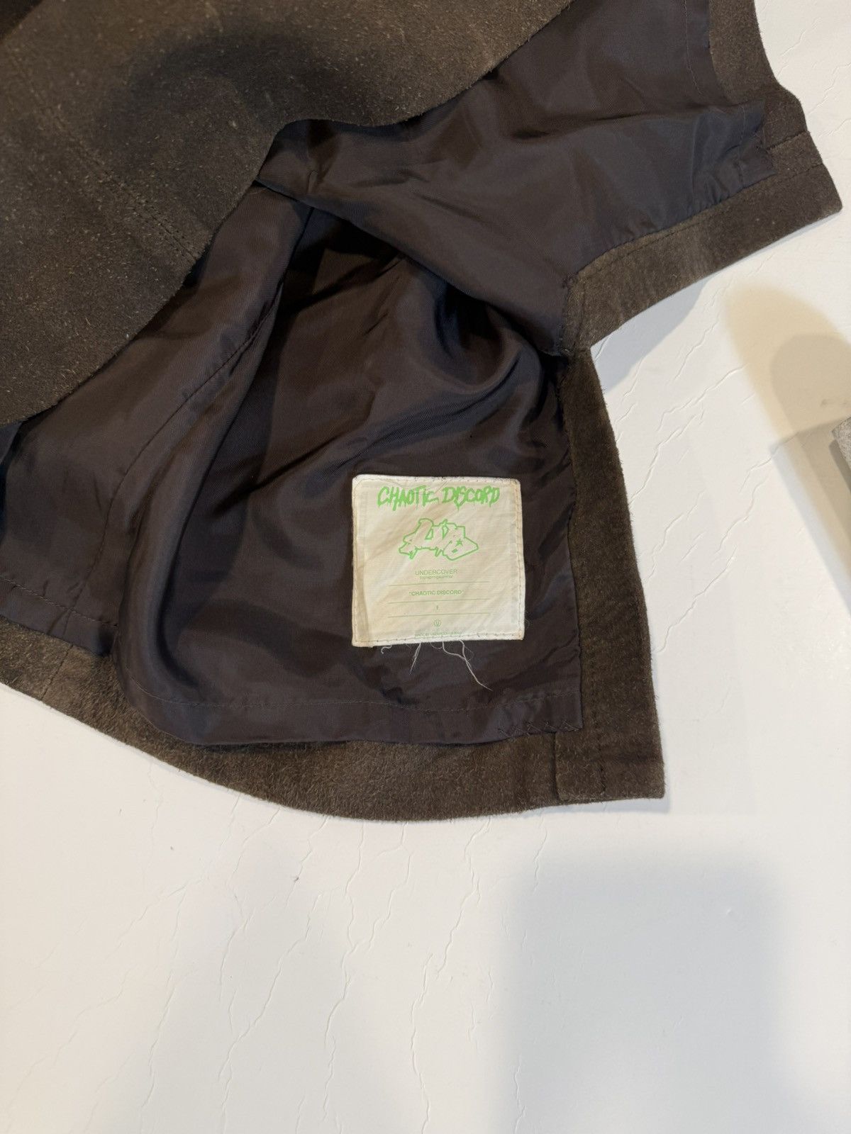 Undercover Undercover Spring 2001 Deerskin Shift Dress Size M / US 6-8 / IT 42-44 - 3 Thumbnail
