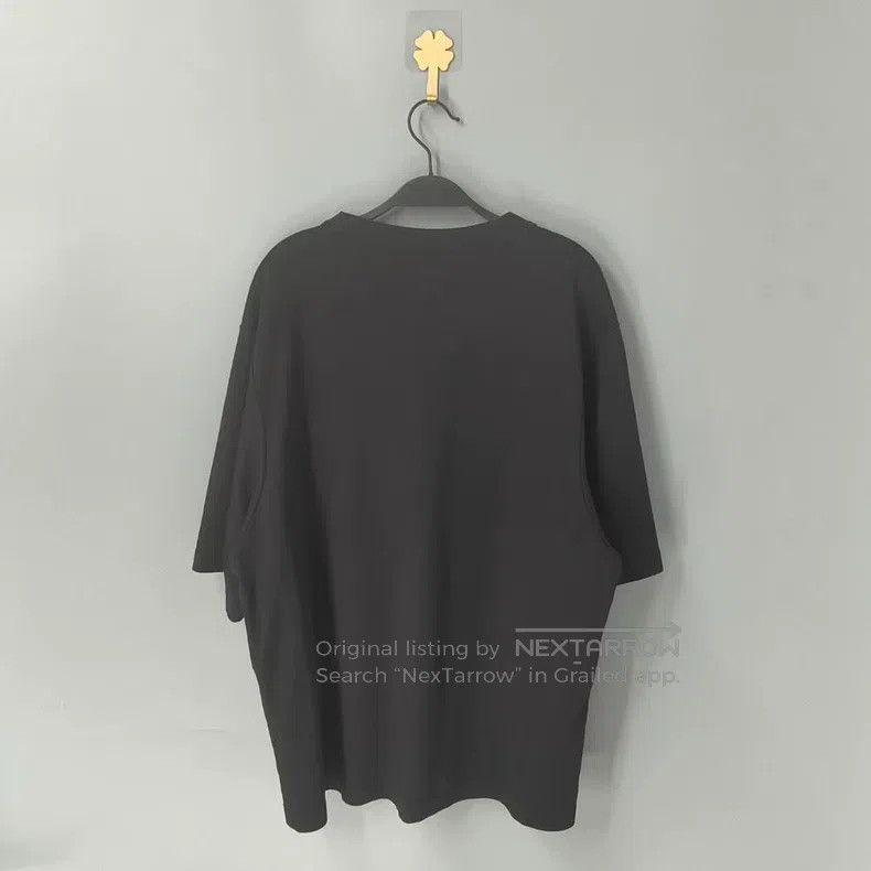 Fendi Fendi Black Pocket Slogan Logo Short Sleeve Size US L / EU 52-54 / 3 - 2 Thumbnail