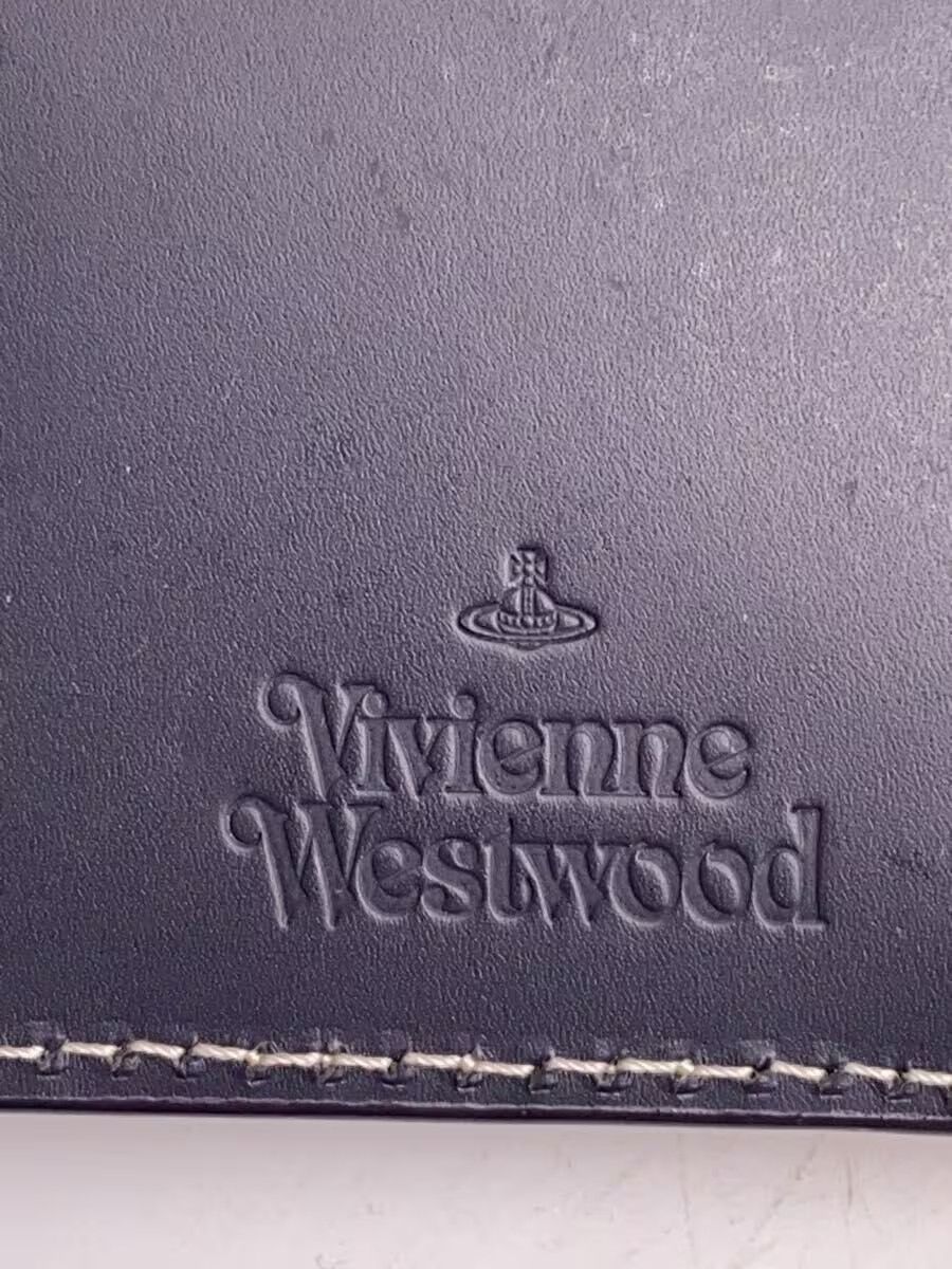Vivienne Westwood Contrast Stitch Orb Leather Card Wallet Size ONE SIZE - 8 Thumbnail