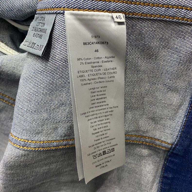 Dior Dior Embossed logo denim jacket 2502-Nextarrow Size US S / EU 44-46 / 1 - 6 Thumbnail