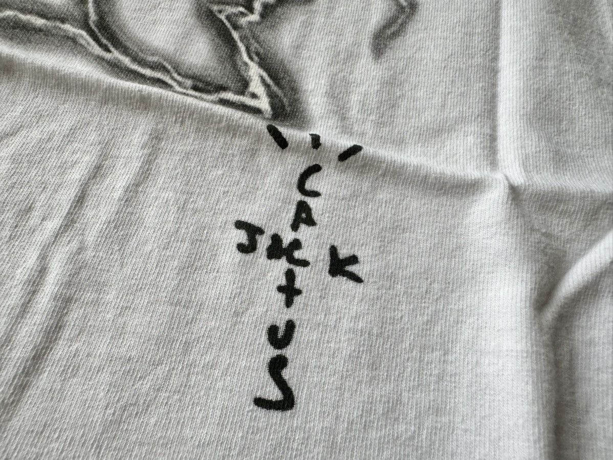 Fragment Design × Hiroshi Fujiwara × Travis Scott Large Cactus Jack for Fragment Sunrise Tee Shirt White Size US L / EU 52-54 / 3 - 4 Thumbnail