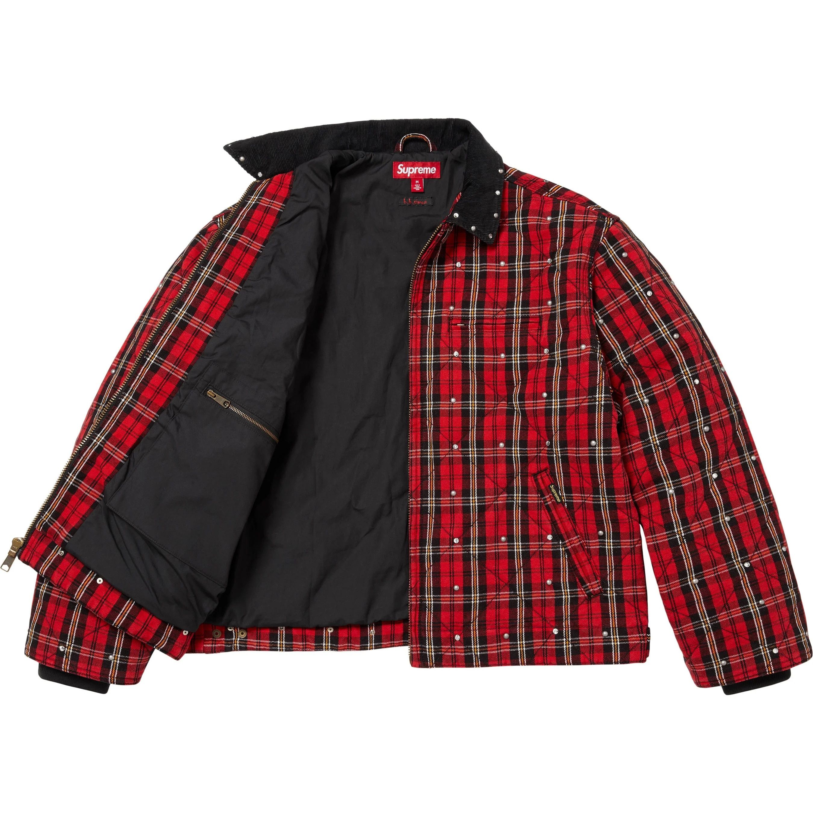 B.B. Simon × Supreme Supreme b. b. Simon Quilted Work Jacket Size US XL / EU 56 / 4 - 2 Thumbnail