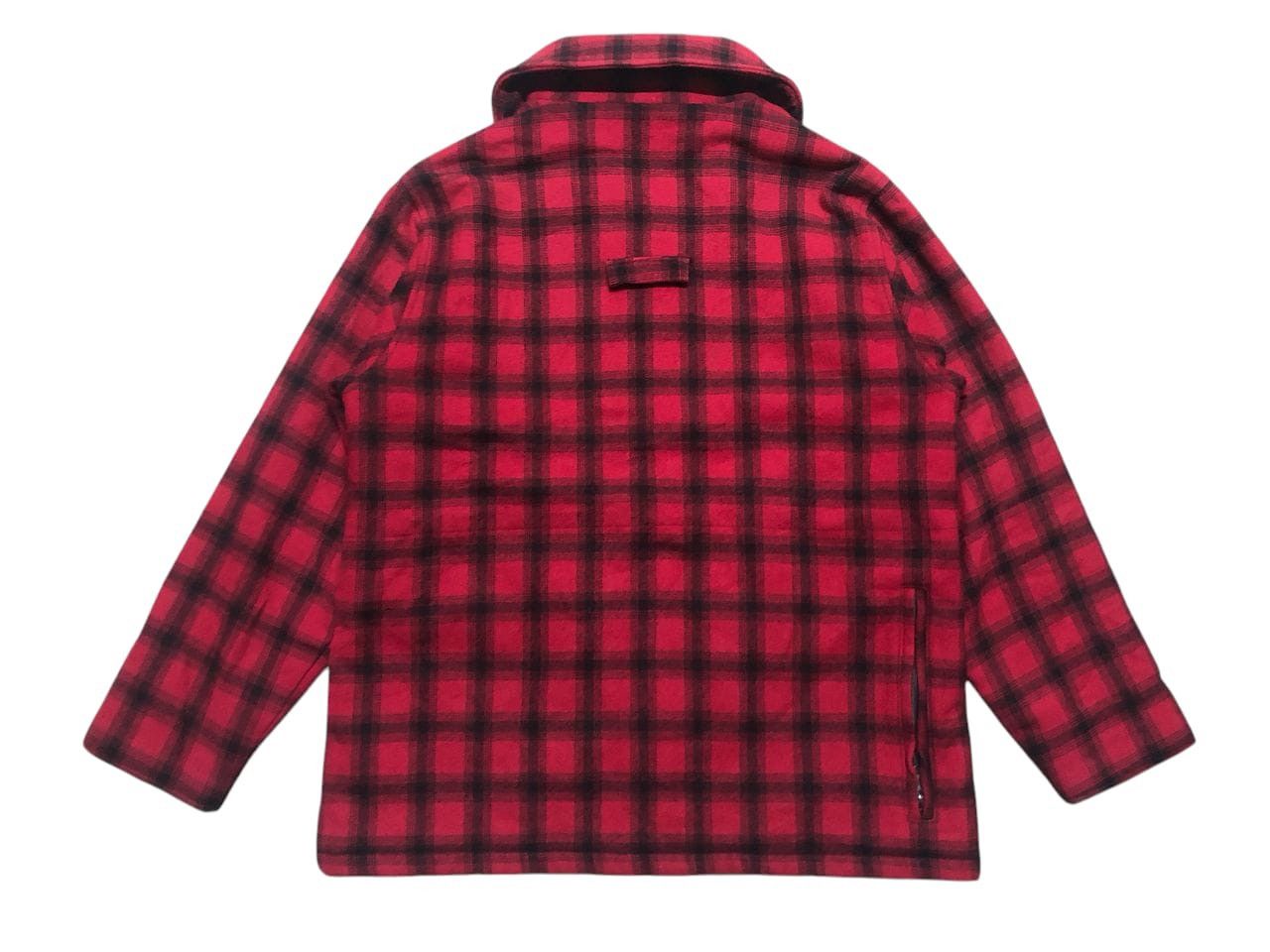 L.L. Bean × Vintage Vintage L.L.Bean Plaid Mackinaw Hunting Jacket Wool Size US M / EU 48-50 / 2 - 2 Thumbnail