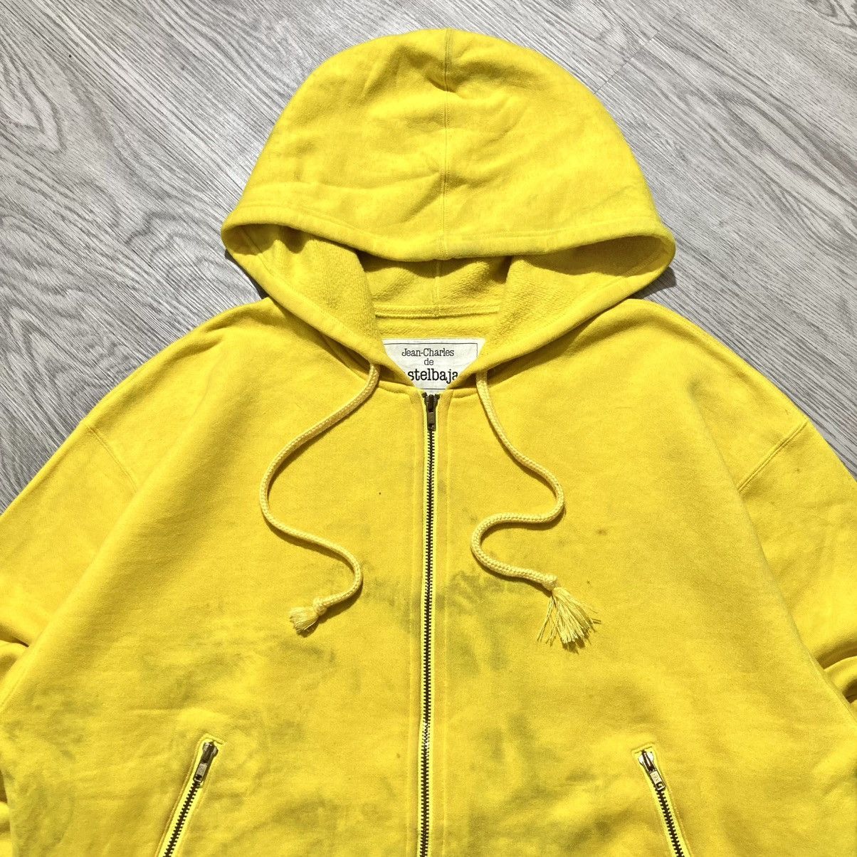 Jean Charles De Castelbajac 1990s Vintage Jean-Charles De Castelbajac Graphic Ziphoodie Size US L / EU 52-54 / 3 - 10 Thumbnail