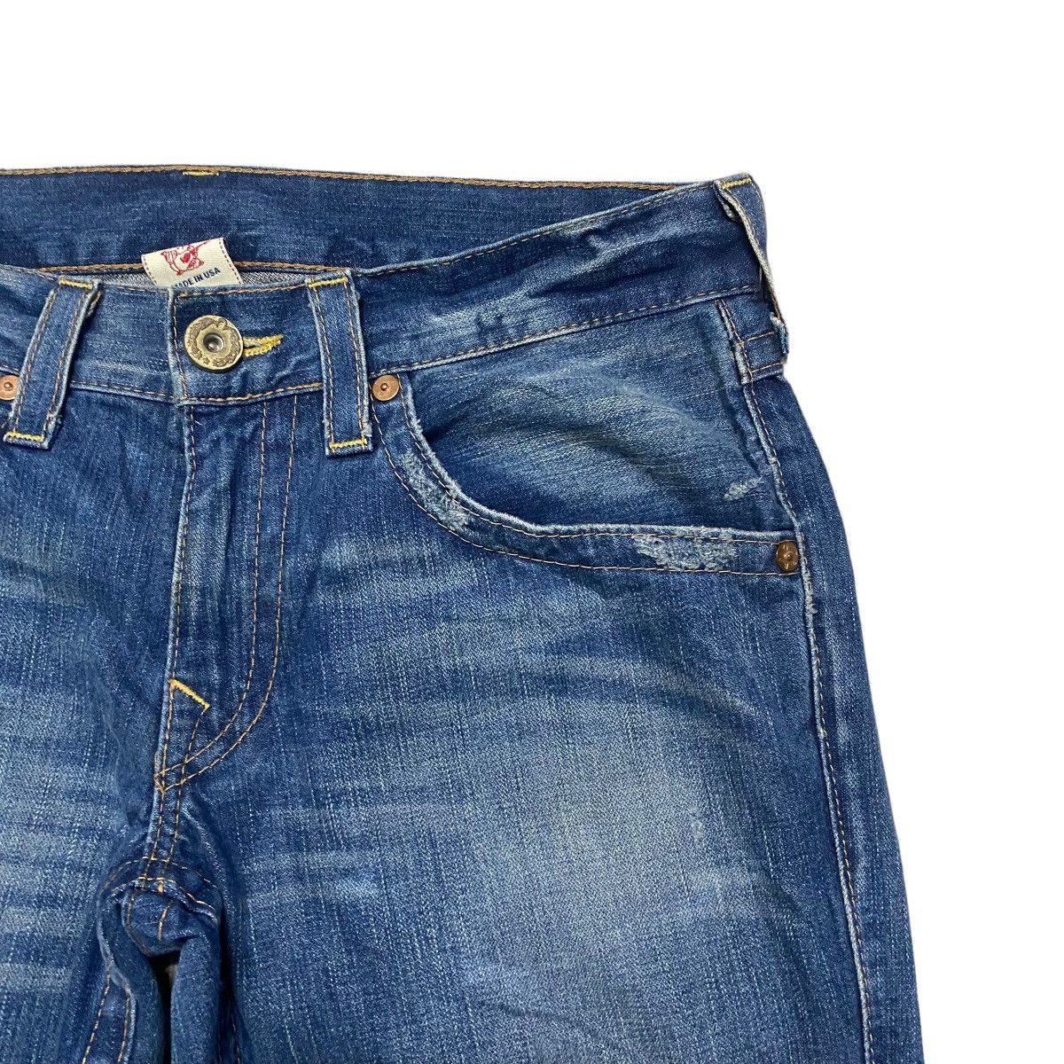 True Religion Vintage True Religion Joey Denim Flare Jeans Size US 34 / EU 50 - 5 Thumbnail