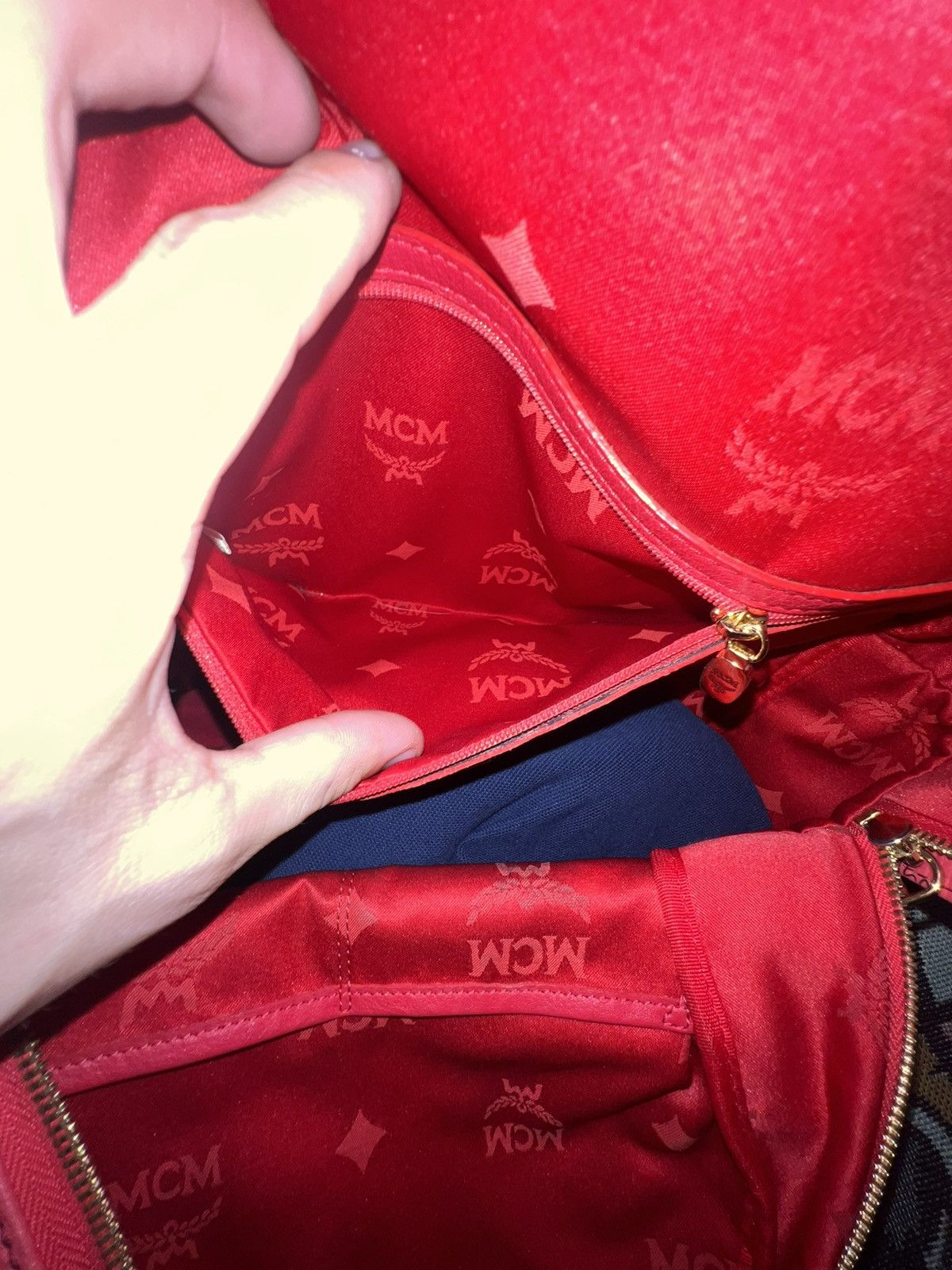 MCM MCM Stark Backpack 💒Pink💒 Size ONE SIZE - 11 Thumbnail