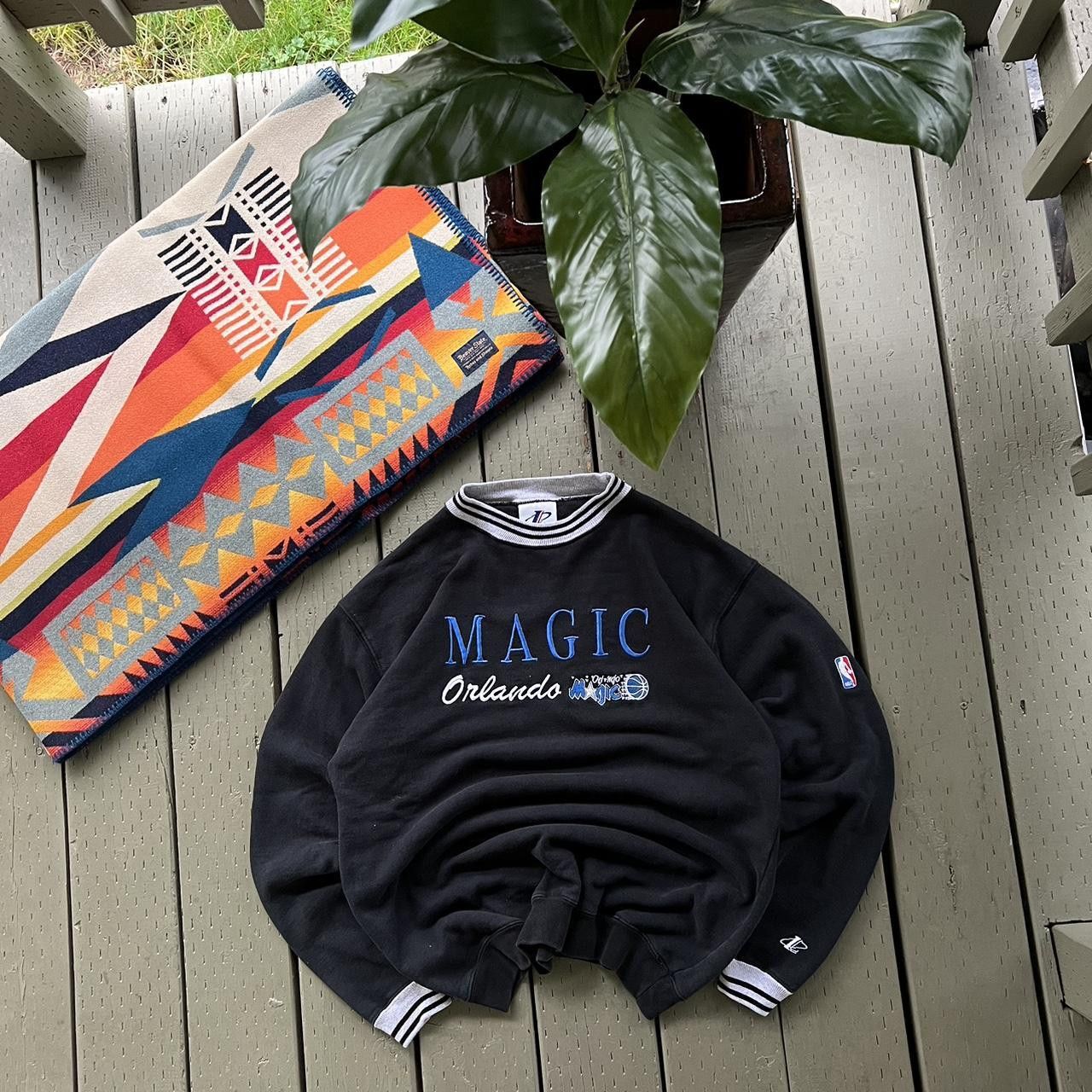 Logo Athletic × NFL × Vintage 90s Orlando Magic NBA sweatshirt Size US M / EU 48-50 / 2 - 4 Thumbnail