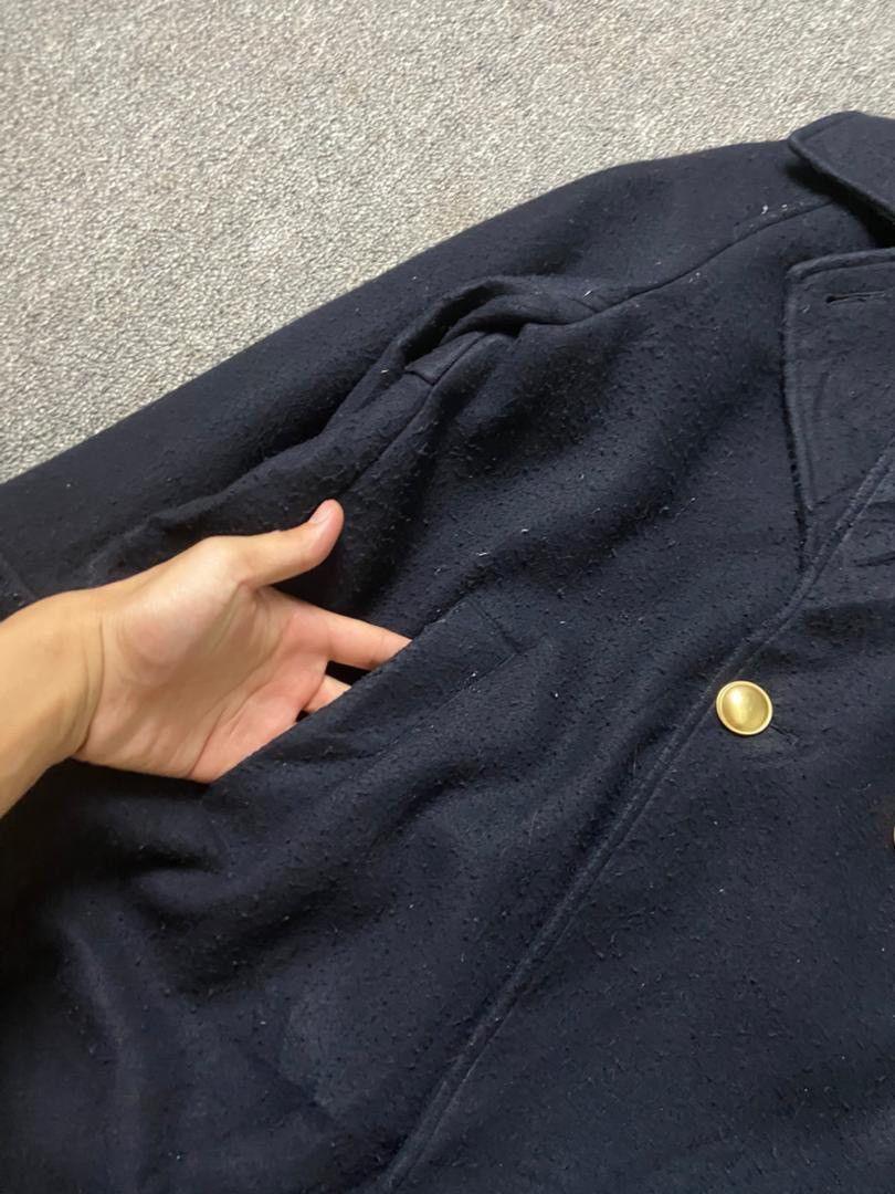SHIPS SHIPS Brand Double Breasted Wool Coat (184) Size US M / EU 48-50 / 2 - 8 Thumbnail