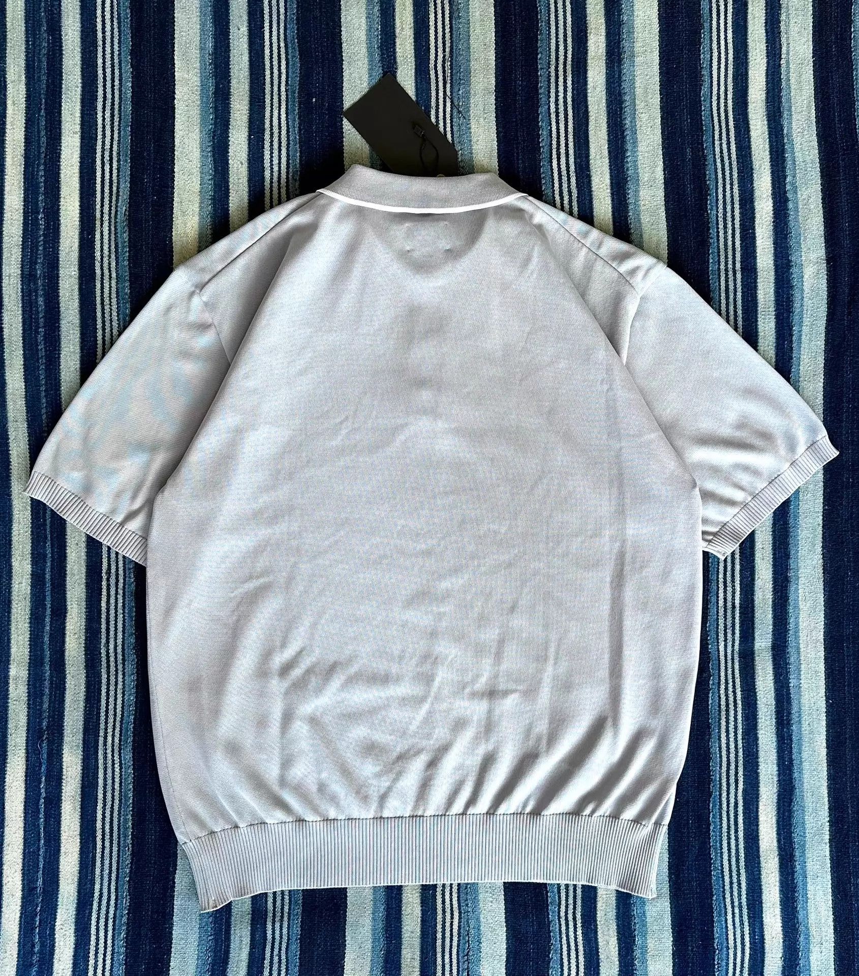 Needles NEEDLES Short-Sleeve Polo Light Blue Size US XL / EU 56 / 4 - 4 Thumbnail