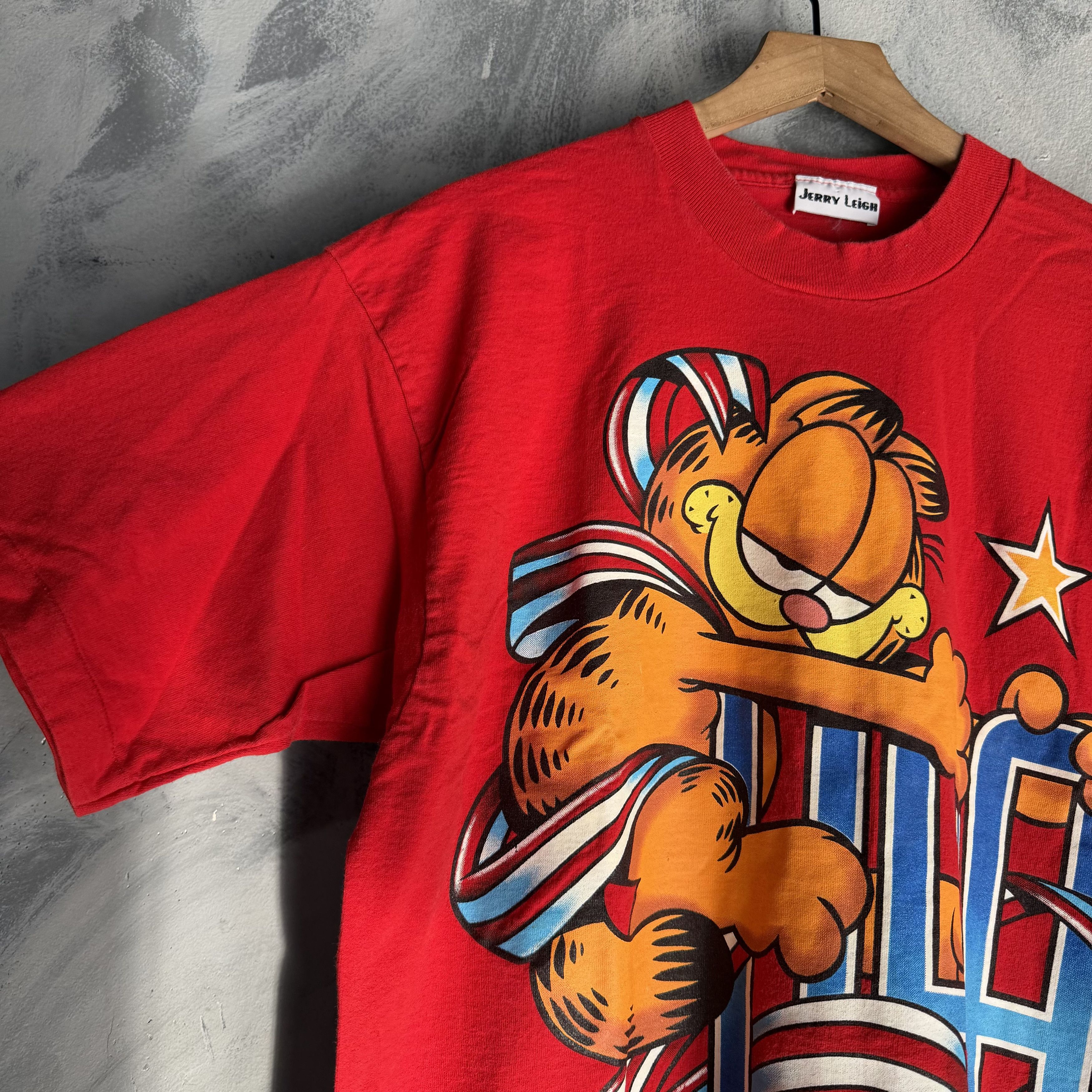 Other Vtg Garfield USA Shirt Men's FOTL Single Stitch 4th Of July Size US XL / EU 56 / 4 - 2 Thumbnail