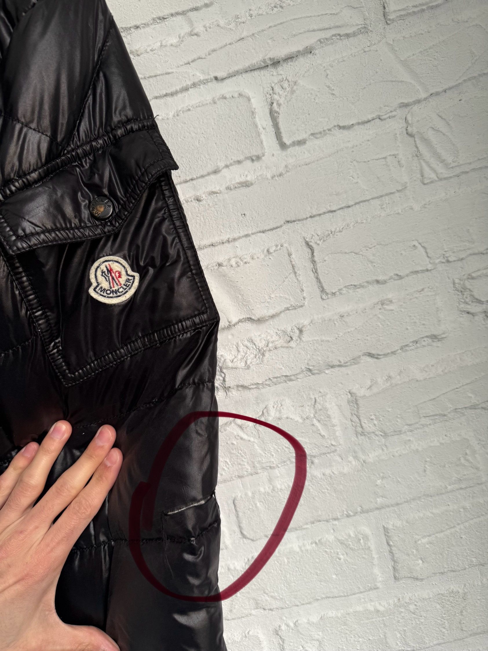 Moncler Moncler Maya Giubbotto Black Glossy Puffer jacket Size US S / EU 44-46 / 1 - 11 Thumbnail