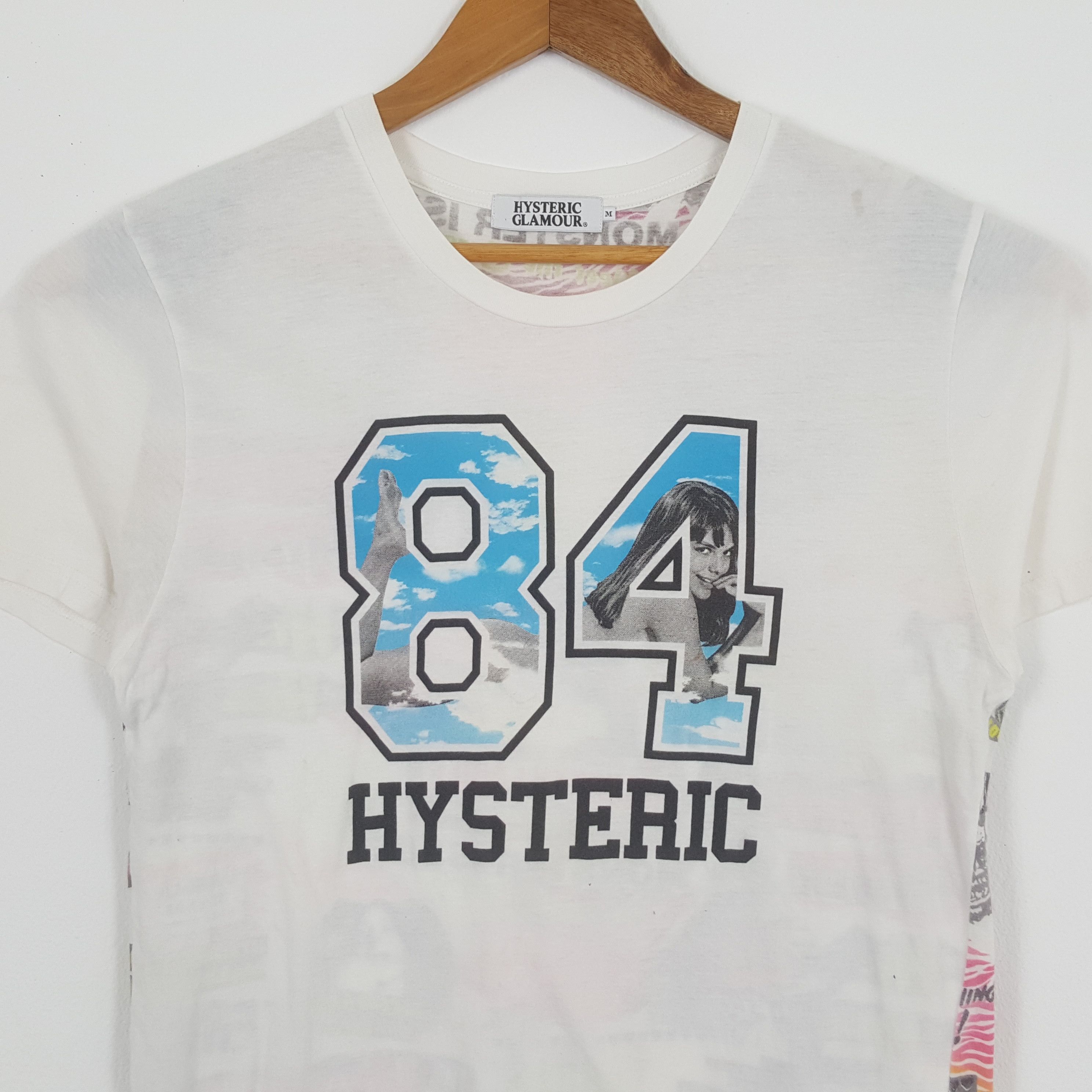 Hysteric Glamour × Japanese Brand × Vintage Vintage HYSTERIC GLAMOUR Japanese Fashion Brand T-Shirt Size US M / EU 48-50 / 2 - 4 Thumbnail