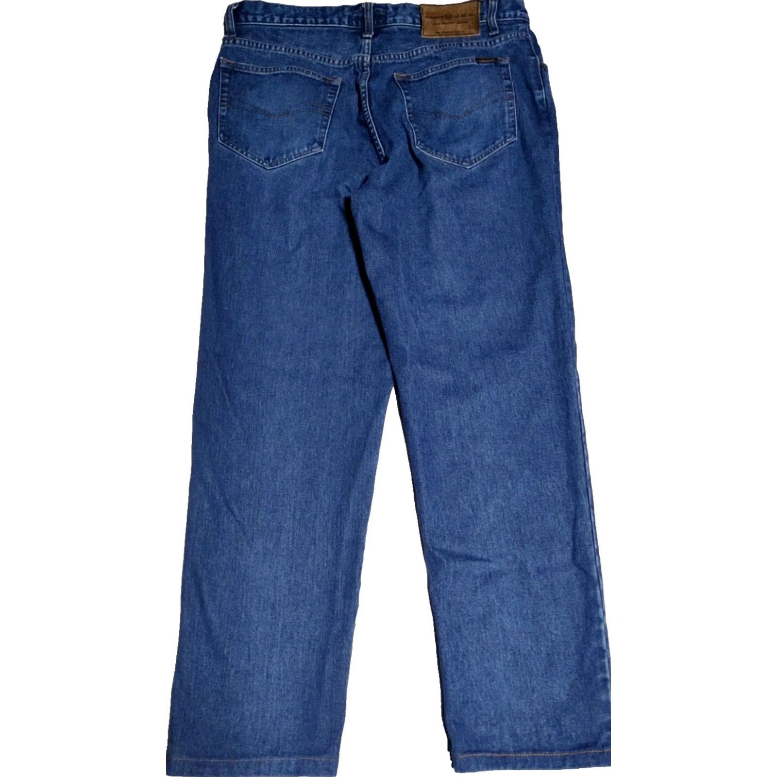 Gant VINTAGE GANT USA Jeans Men 5-Pocket Blue Denim 37x31 Regular 5-Pocket Five Pocket Shirt? Size US 38 / EU 54 - 3 Thumbnail
