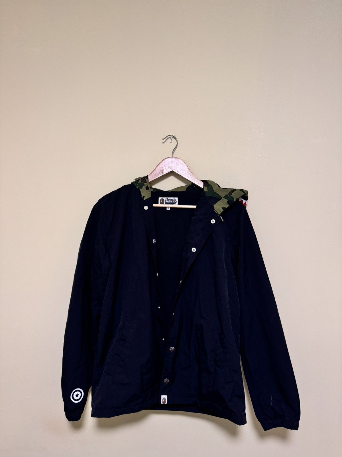 Bape A Bathing Ape 1St Camo Patched Shark Jacket Size US M / EU 48-50 / 2 - 1 Thumbnail