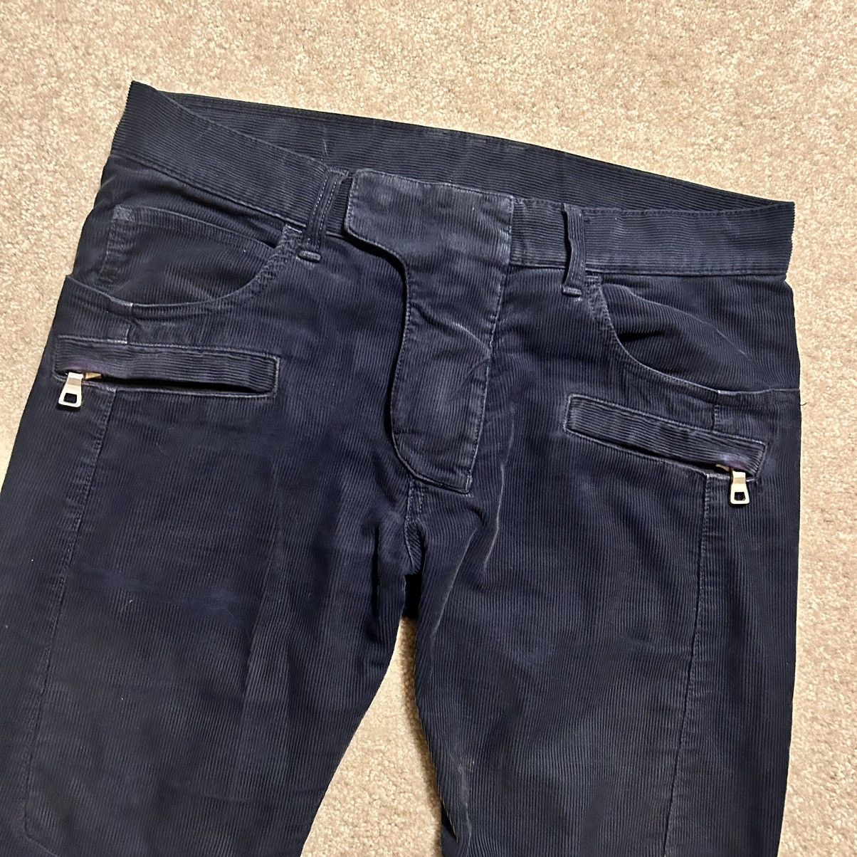 Balmain Decarnin Balmain Corduroy Pants Size US 30 / EU 46 - 1 Thumbnail
