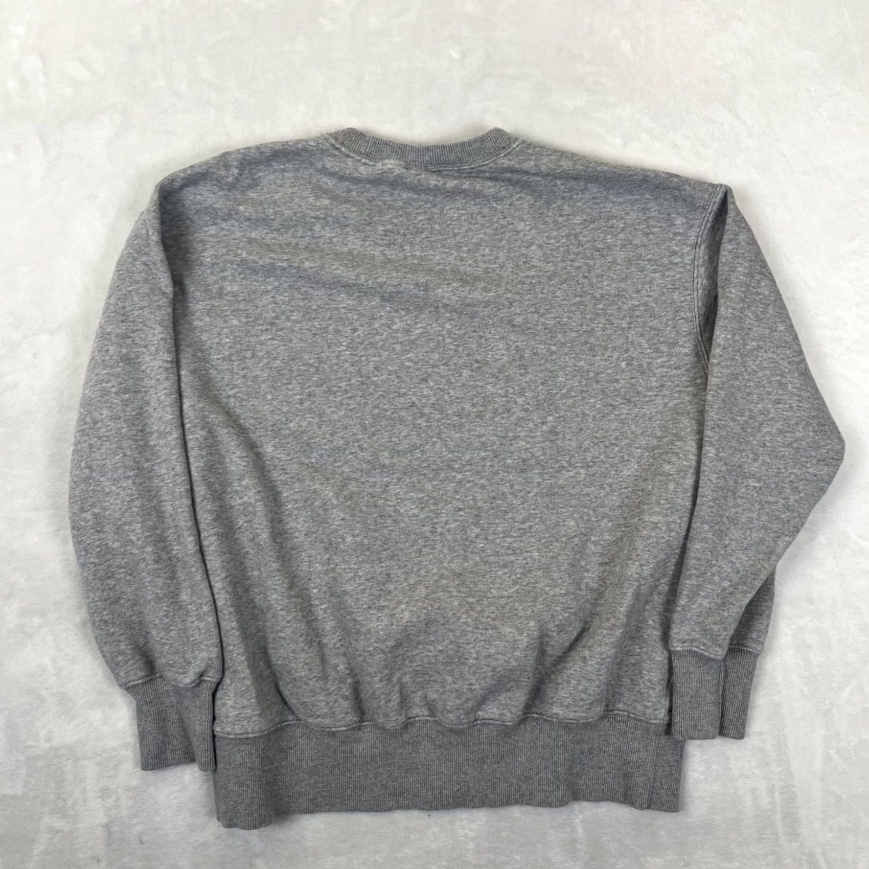 Nike Nike Sweatshirt Women's Small Gray Center Swoosh Fleece Crewneck Over Size Y2K Size S / US 4 / IT 40 - 5 Thumbnail