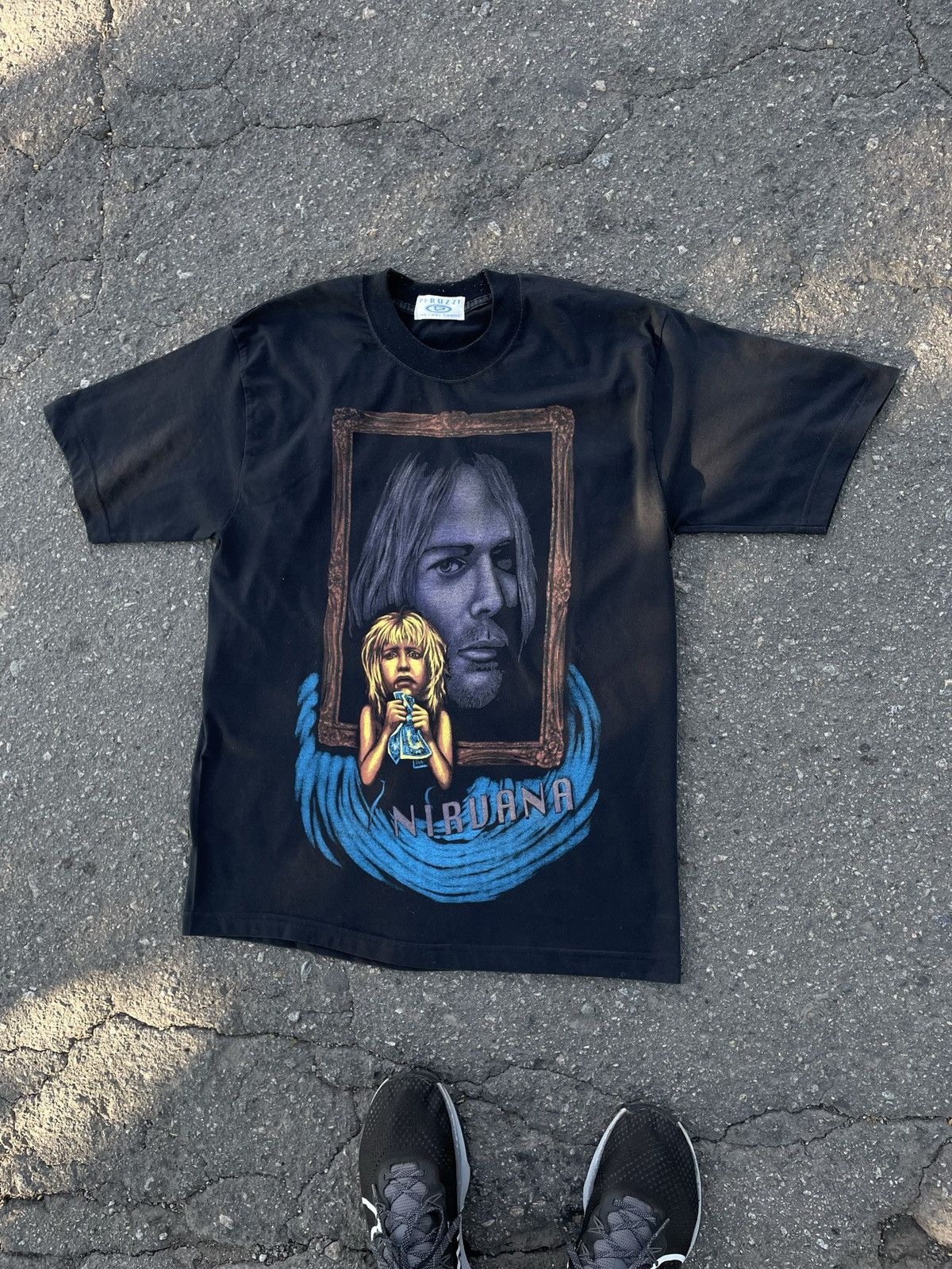 Band Tees ❗️RARE❗️Vintage Nirvana Kurt Cobain T-Shirt Band Tee Y2K Size US M / EU 48-50 / 2 - 4 Thumbnail