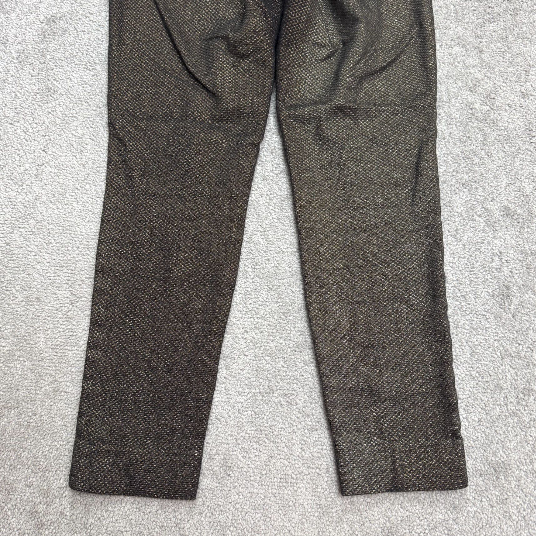 Banana Republic **Sloan Banana Republic Women Gold Metallic Slim Fit Ankle Pants** User: **Women Gold Metallic Sloan Banana Republic Slim Fit Ankle Pants** Size 26" / US 2 / IT 38 - 4 Thumbnail
