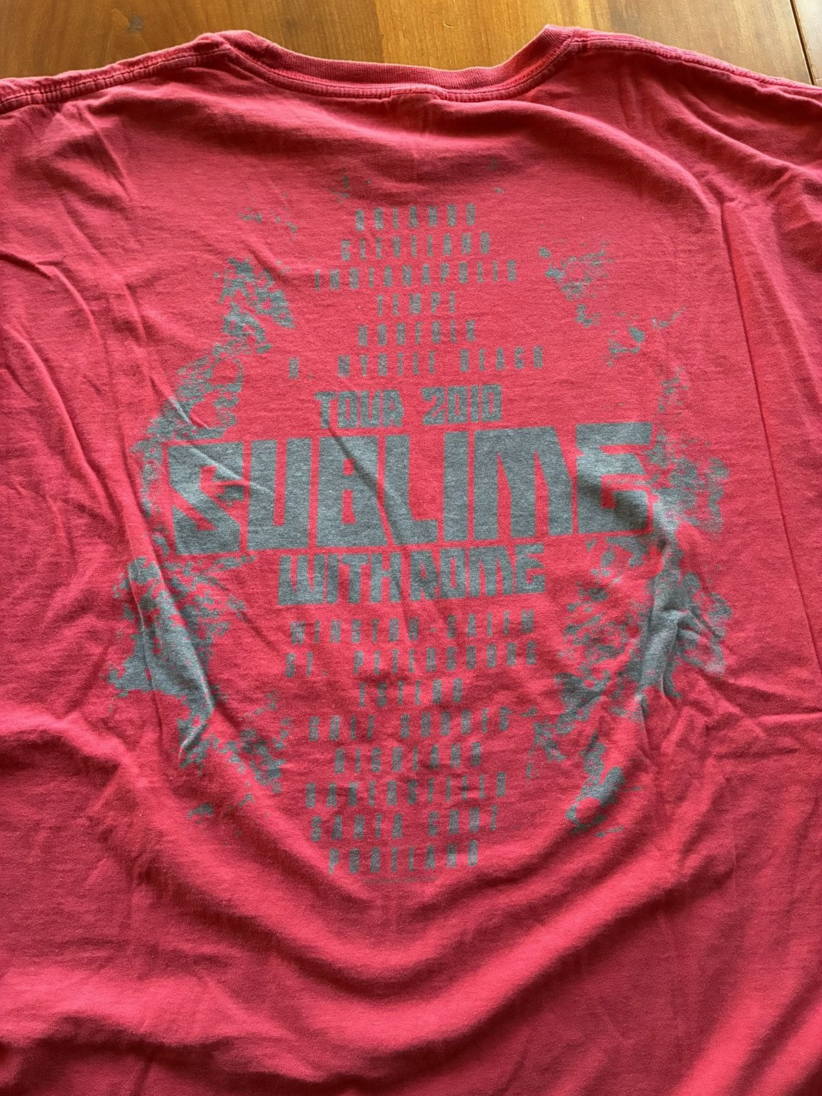 Vintage Vintage y2k 2010 Sublime tour tee shirt Size US XL / EU 56 / 4 - 3 Thumbnail