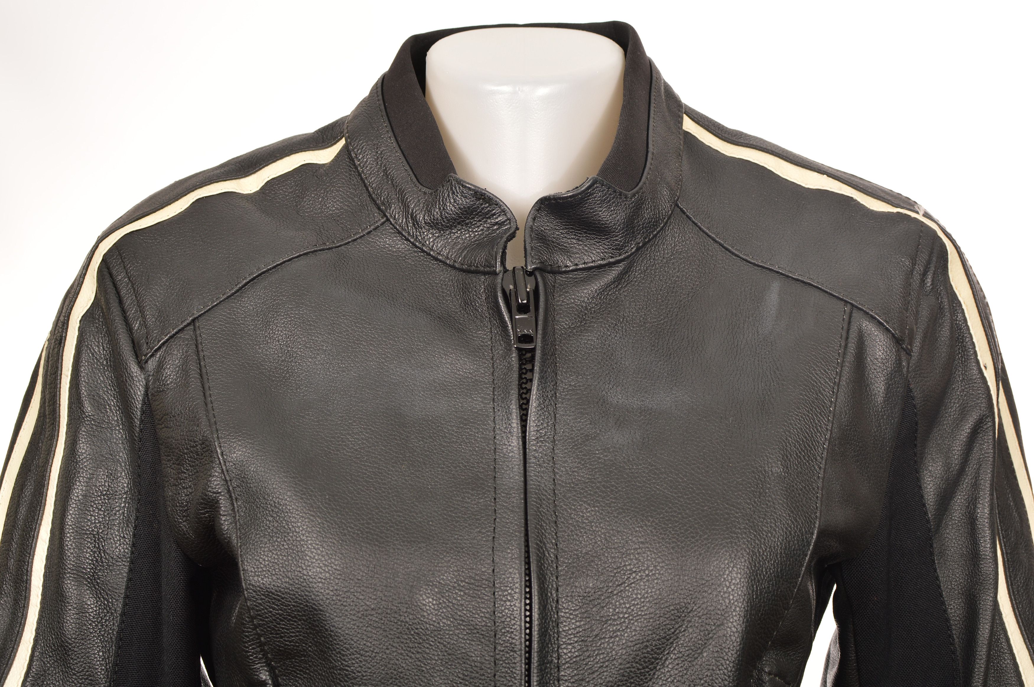 Lewis Leathers Lewis Lady Girls Bike 2 Leather Motorcycle Biker Jacket Size S / US 4 / IT 40 - 3 Thumbnail