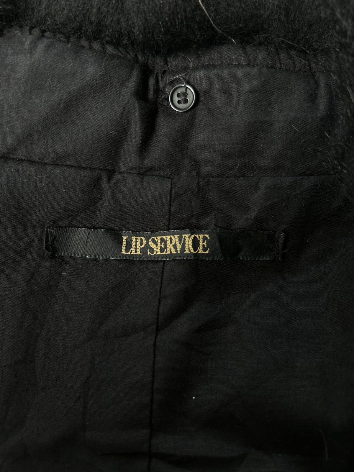Lip Service 2000s Lip Service Vkei Fur Jacket Size US M / EU 48-50 / 2 - 10 Thumbnail