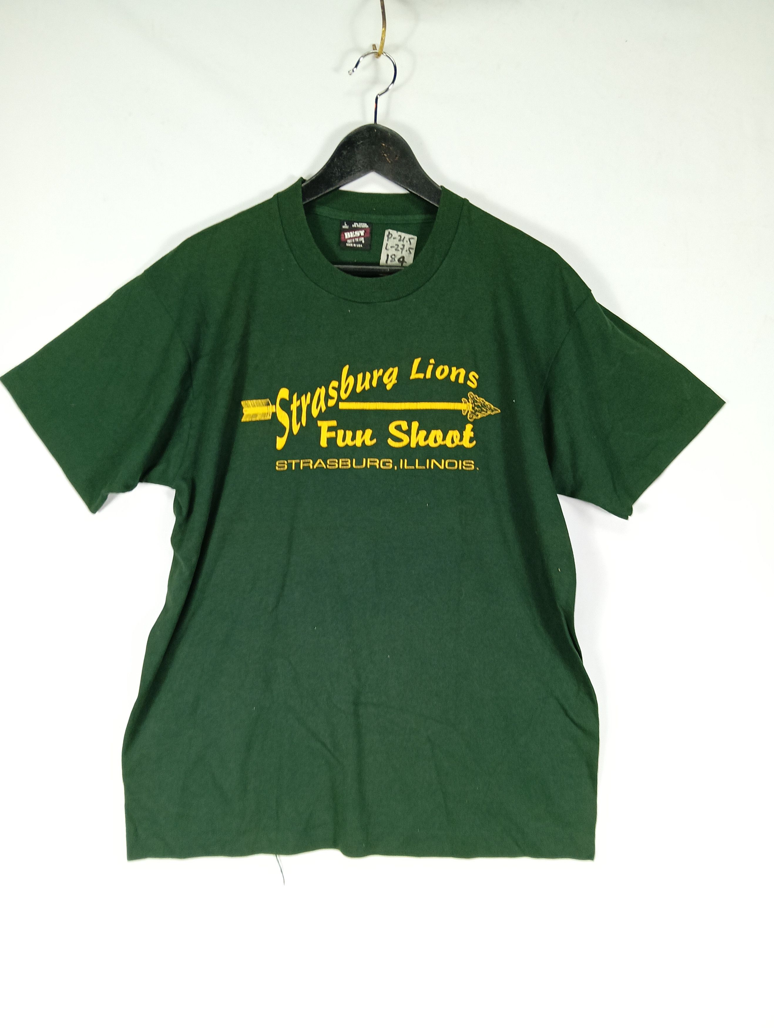 Fruit Of The Loom × Vintage straburg lions fun shoot vintage tee Size US L / EU 52-54 / 3 - 1 Thumbnail