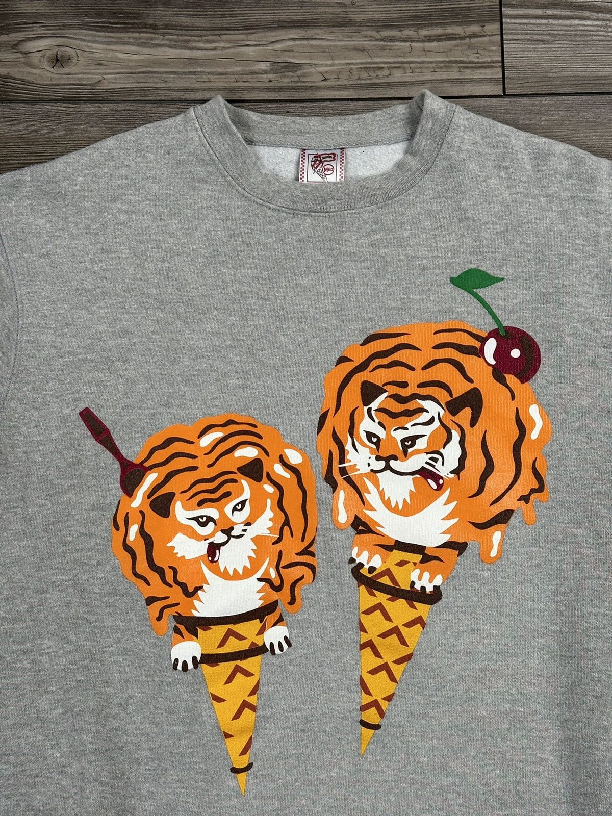 Billionaire Boys Club Y2K BBC Ice Cream Tiger Crewneck Size US M / EU 48-50 / 2 - 3 Thumbnail